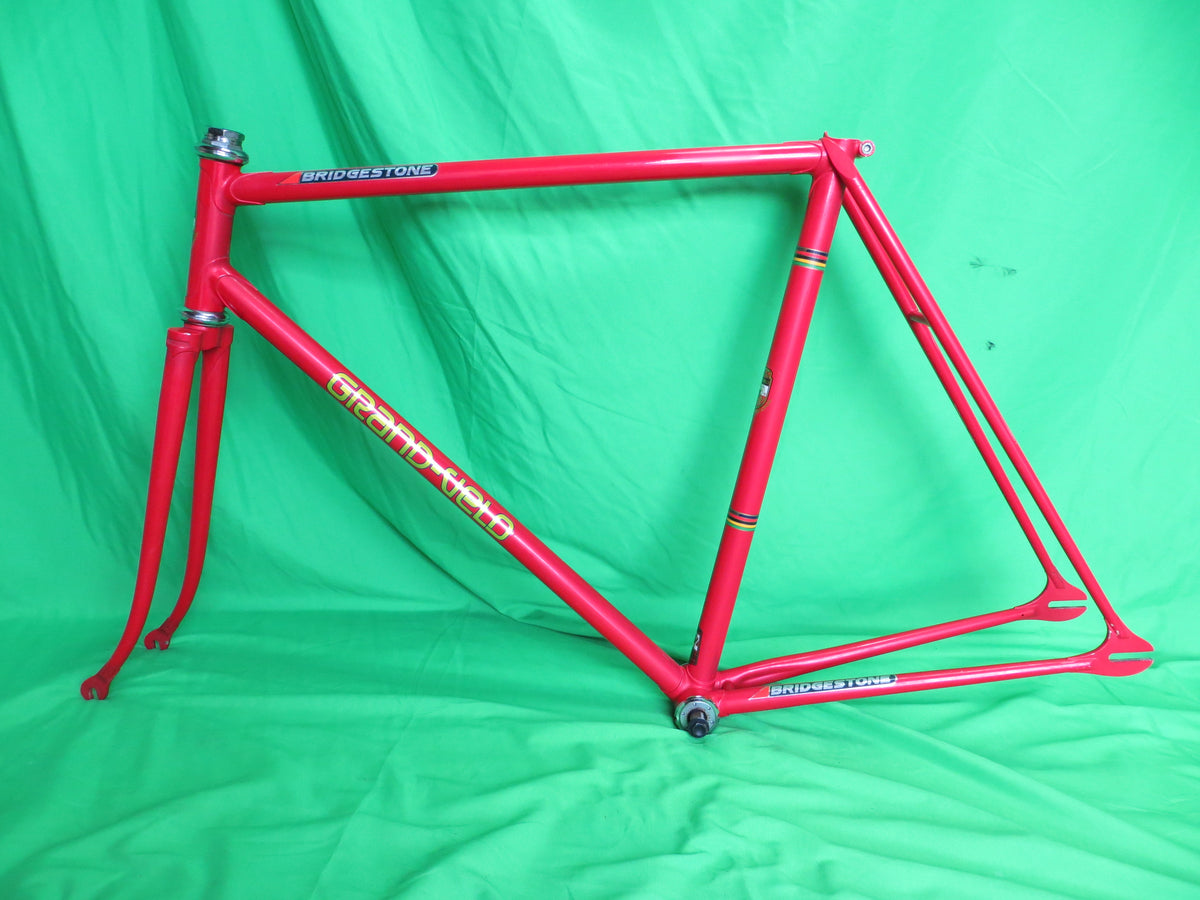 Vintage Grand-Velo Bridgestone Ishiwata 022 // Red // 54.5cm