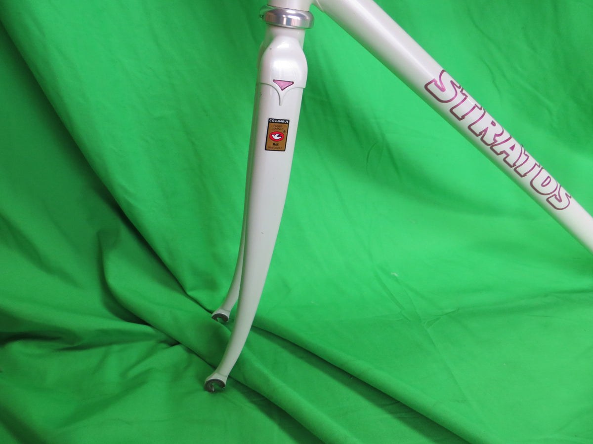 Stratos Columbus Max Fork // White // 54cm /240529 – NJS EXPORT