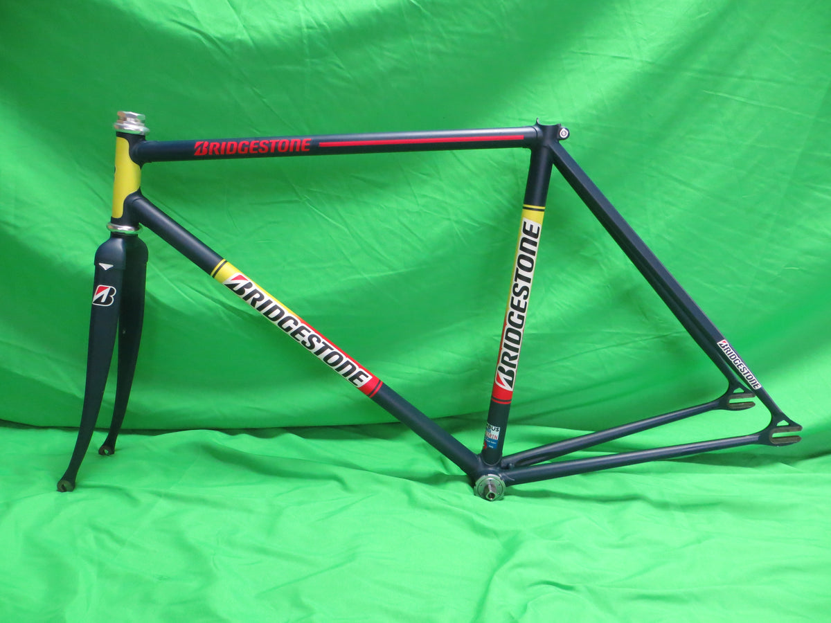 BRIDGESTONE PHYZ７本NS900GH S Bridgestone Columbus Max Fork /Spilit Keirin // Matte Gray Blue