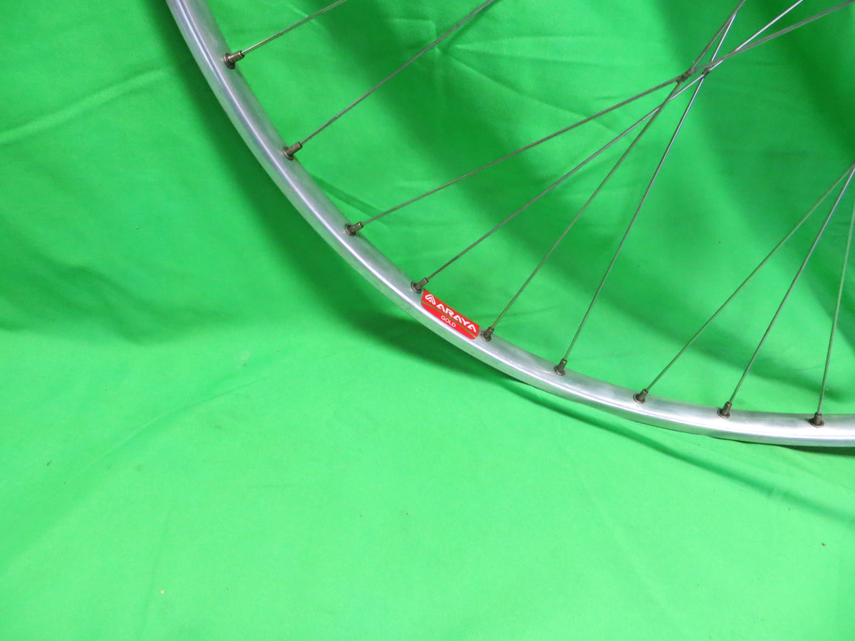 競輪 NJS ピストホイール　ARAYA GOLD 700c 120 Araya Gold / Dura Ace / Hoshi - NJS Wheel Component Set