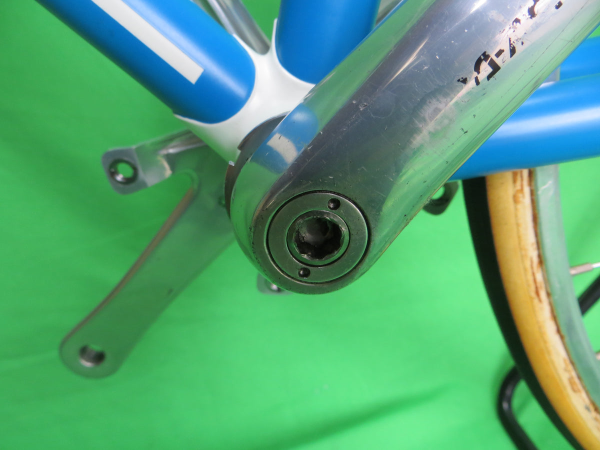 Anchor // Matte Blue // 55cm + Dura Ace FC-7710 165mm NJS Cranks