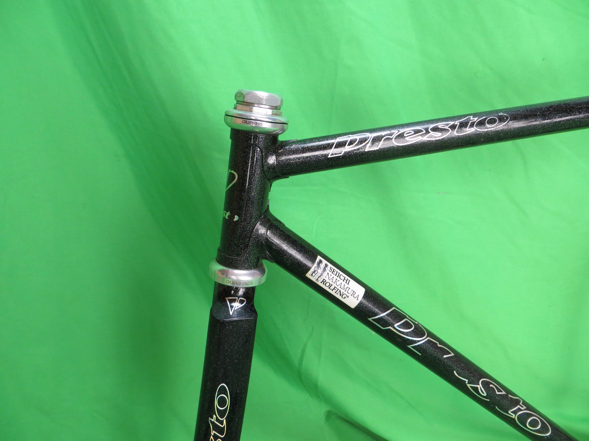 Presto Columbus Max Fork // Black with Silver Flake // 51cm – NJS