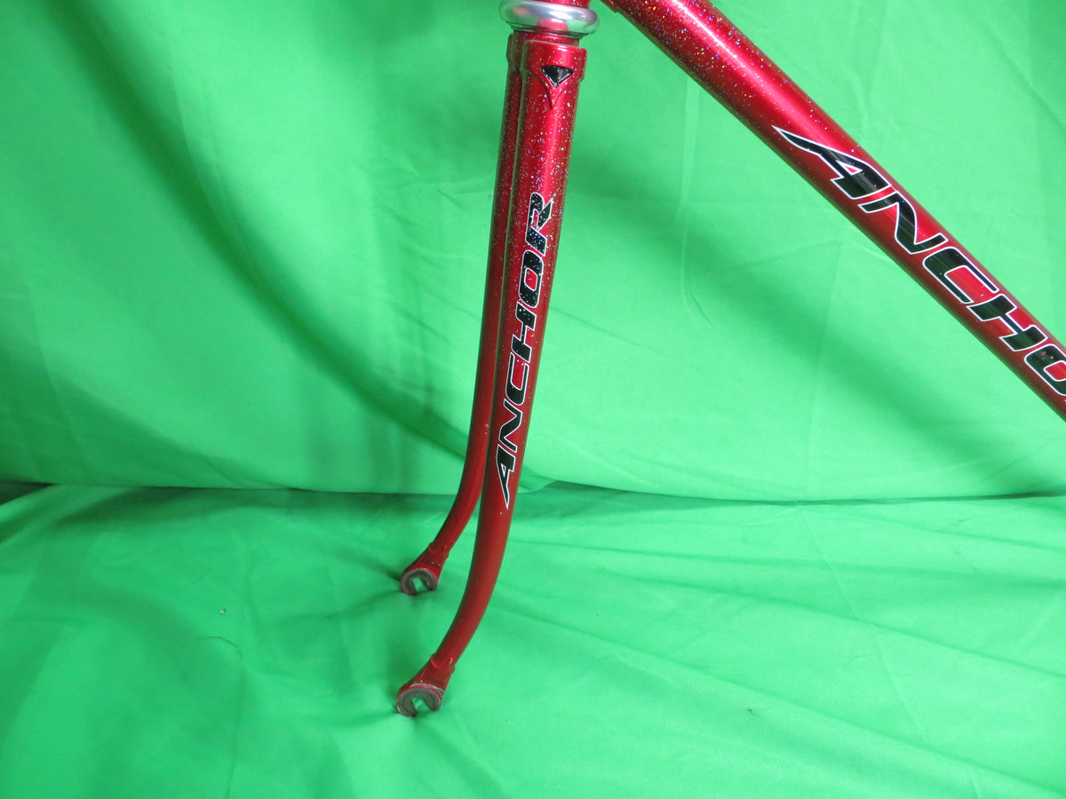 Anchor // Red Metallic with Rainbow Flake // 52cm – NJS EXPORT