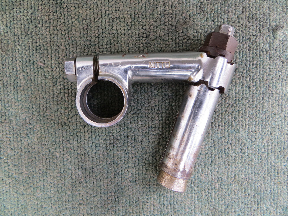 Vintage Nitto Racing Reversible Steel Stem 70mm 22.2mm quill