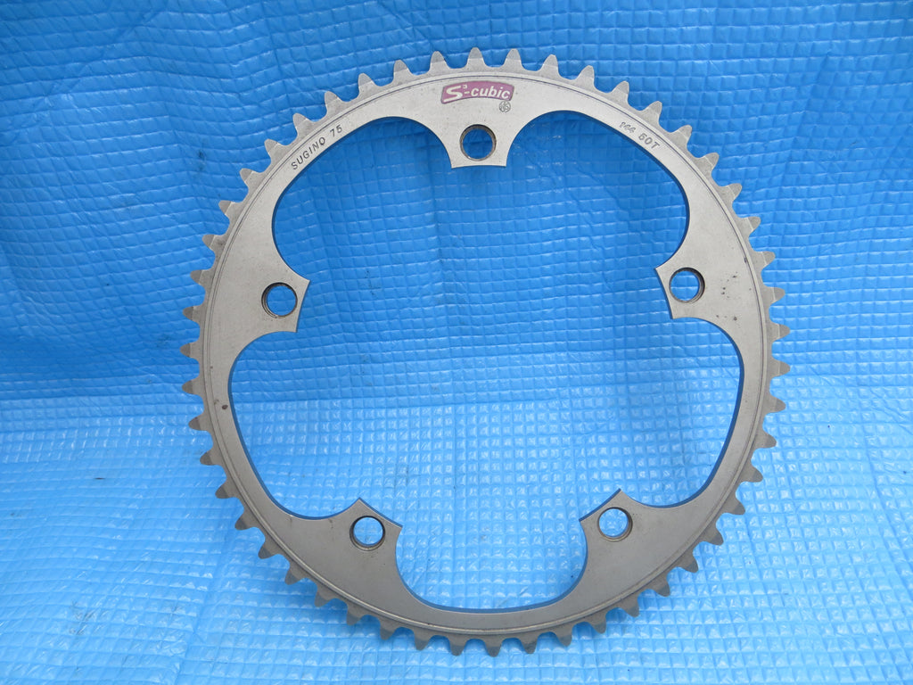 Sugino 75 S-cubic 1/8" 144BCD NJS Chainring 50T Matte Finish (22092111)
