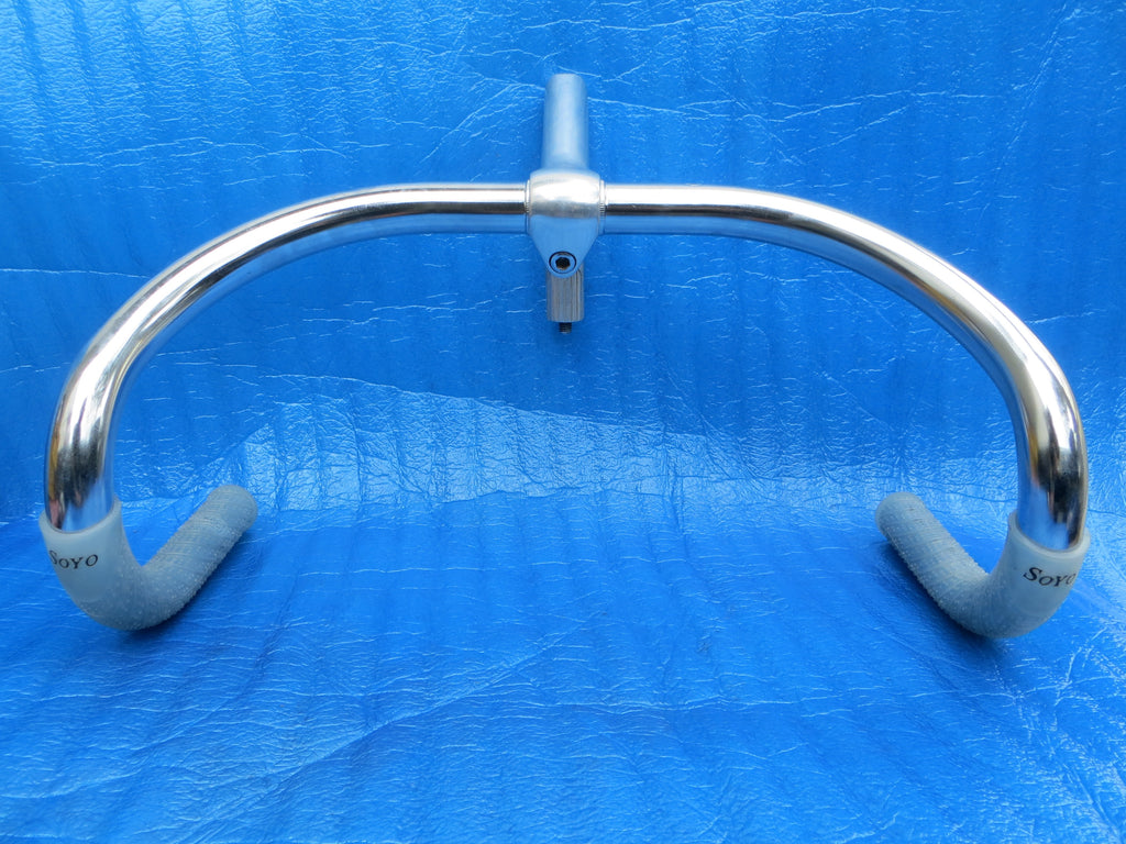 B123 380mm CrMo NJS Handlebar, Nitto Jaguar, 100mm/58 degree AA NJS Stem, Soyo Grips (25100705)
