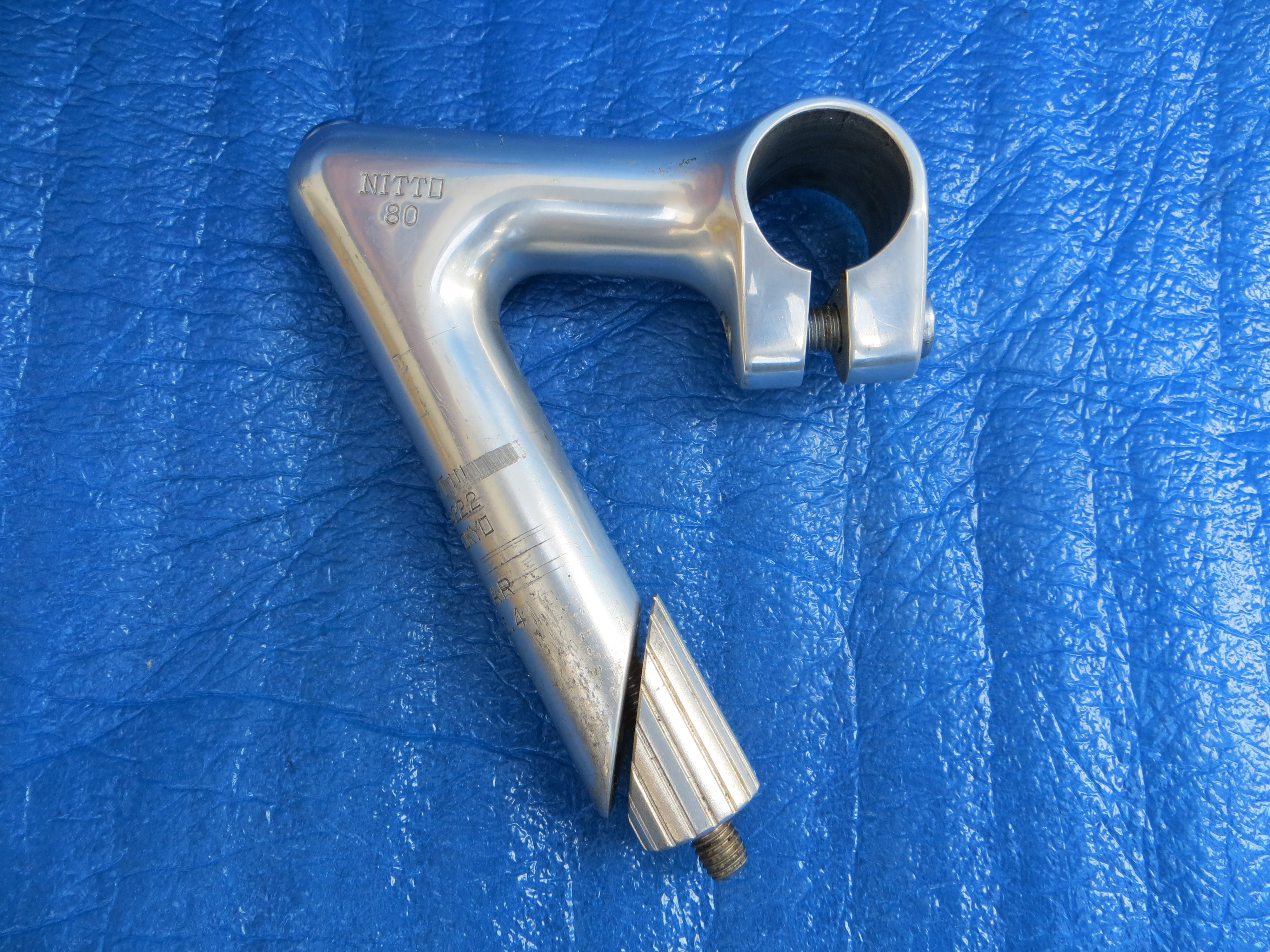 Nitto Jaguar 80mm 58Degree NJS Approved AA Stem (25101004)