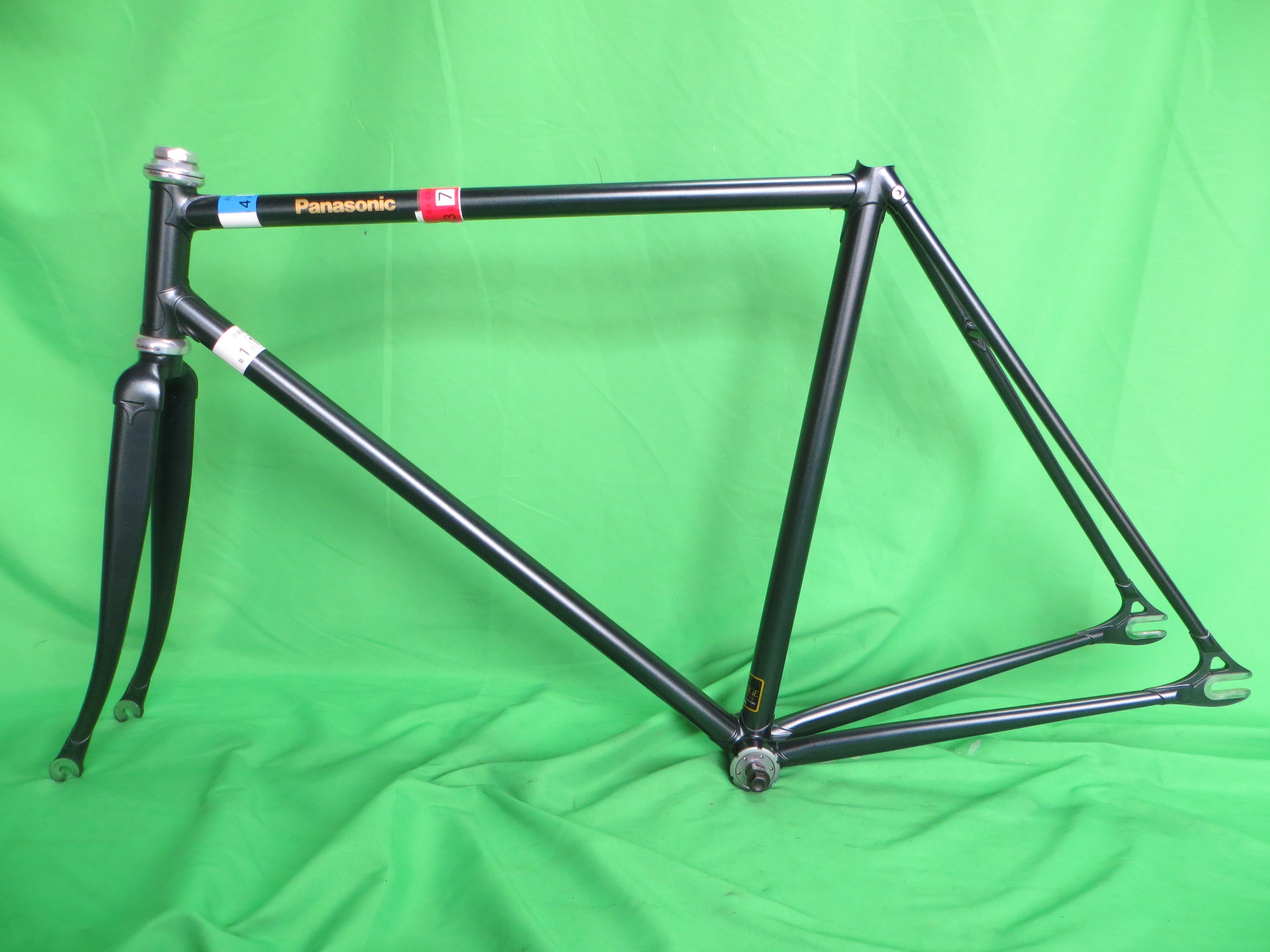 Panasonic Columbus Max Fork / Tange Prestige // Blue Dark Gray // 52cm