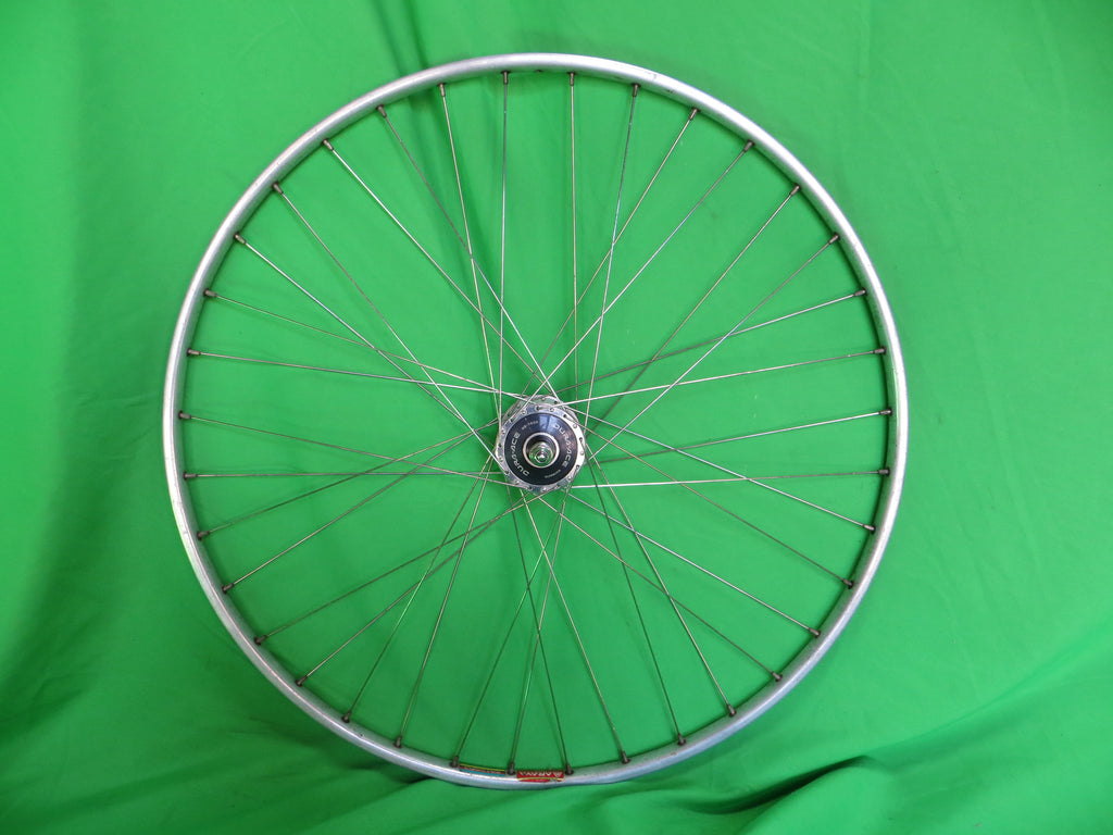 Araya Gold World Champion 16B 700c Tubular NJS rim, Shimano Dura Ace HB-7600 36H NJS 100mm/8mm Front Hub (25011104)