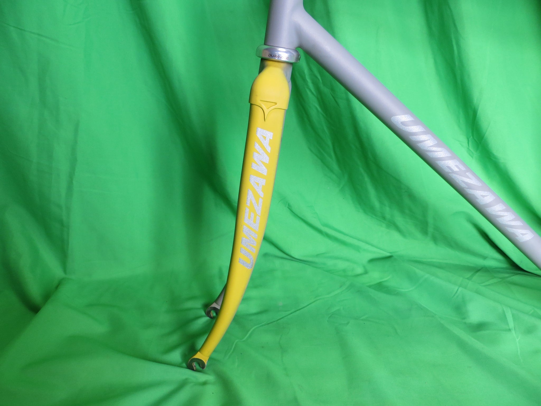 UMEZAWA Columbus Spirit Keirin/ Max Fork // Matte Gray / Yellow