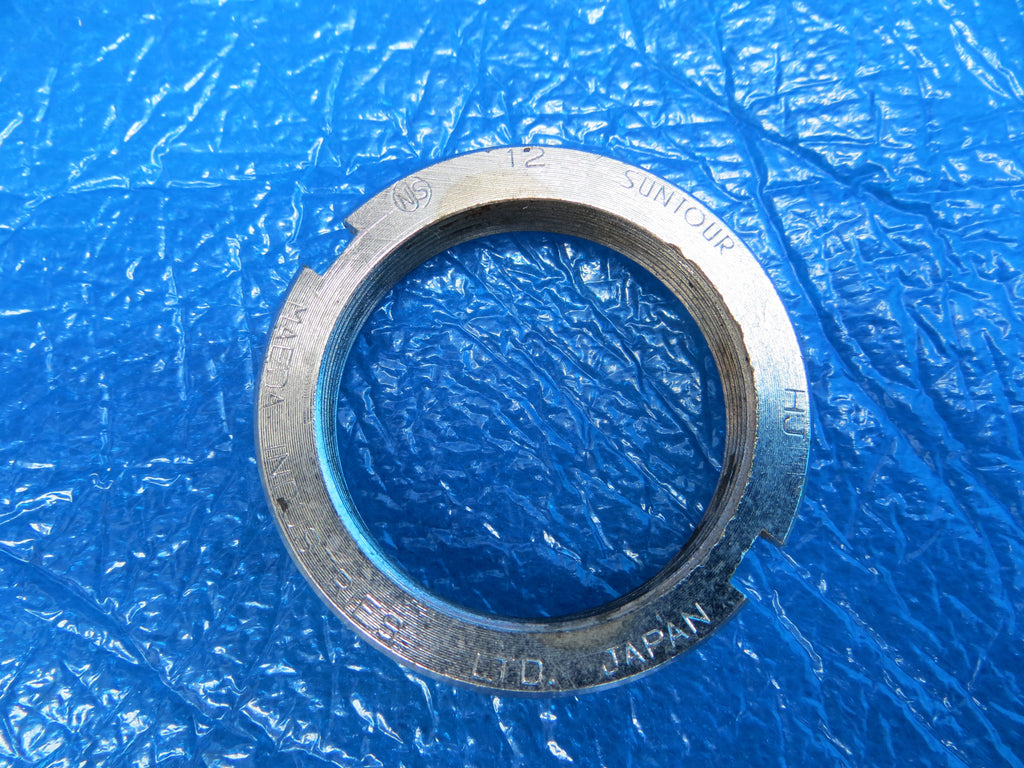SunTour NJS Stepped Chrome Plated Lockring for 12t cogs (23072214)