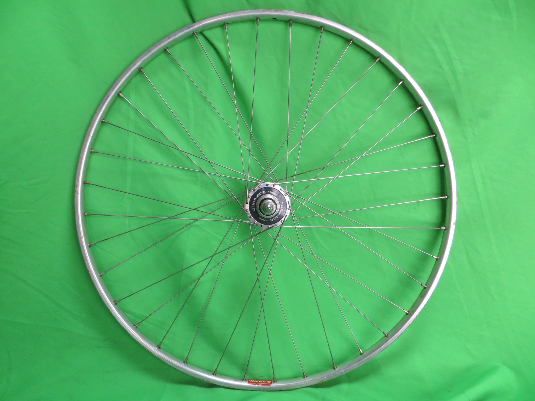 Araya Gold 16B NJS 700c 36H Tubular Rim, Shimano Dura Ace 120mm NJS Rear Hub (25011601)