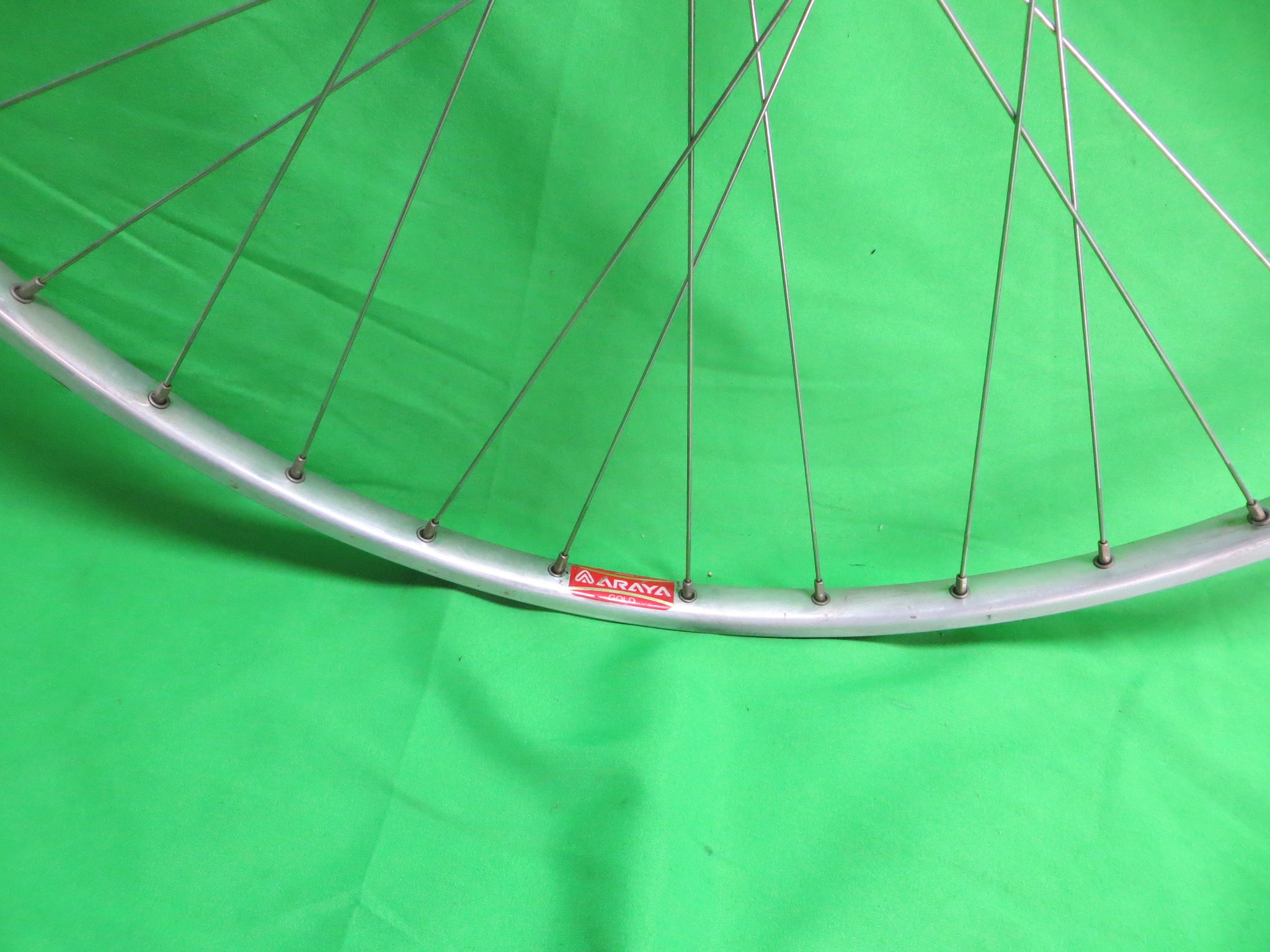 Araya Gold 16B NJS 700c 36H Tubular Rim, Shimano Dura Ace