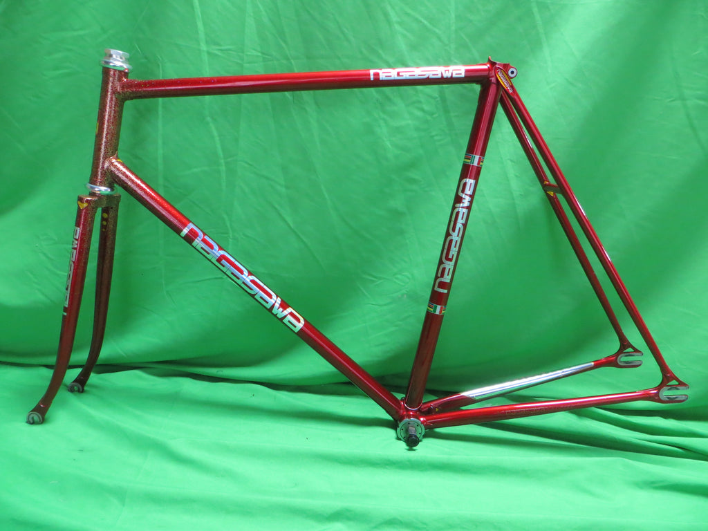 Nagasawa // Red with Gold Flake // 57cm