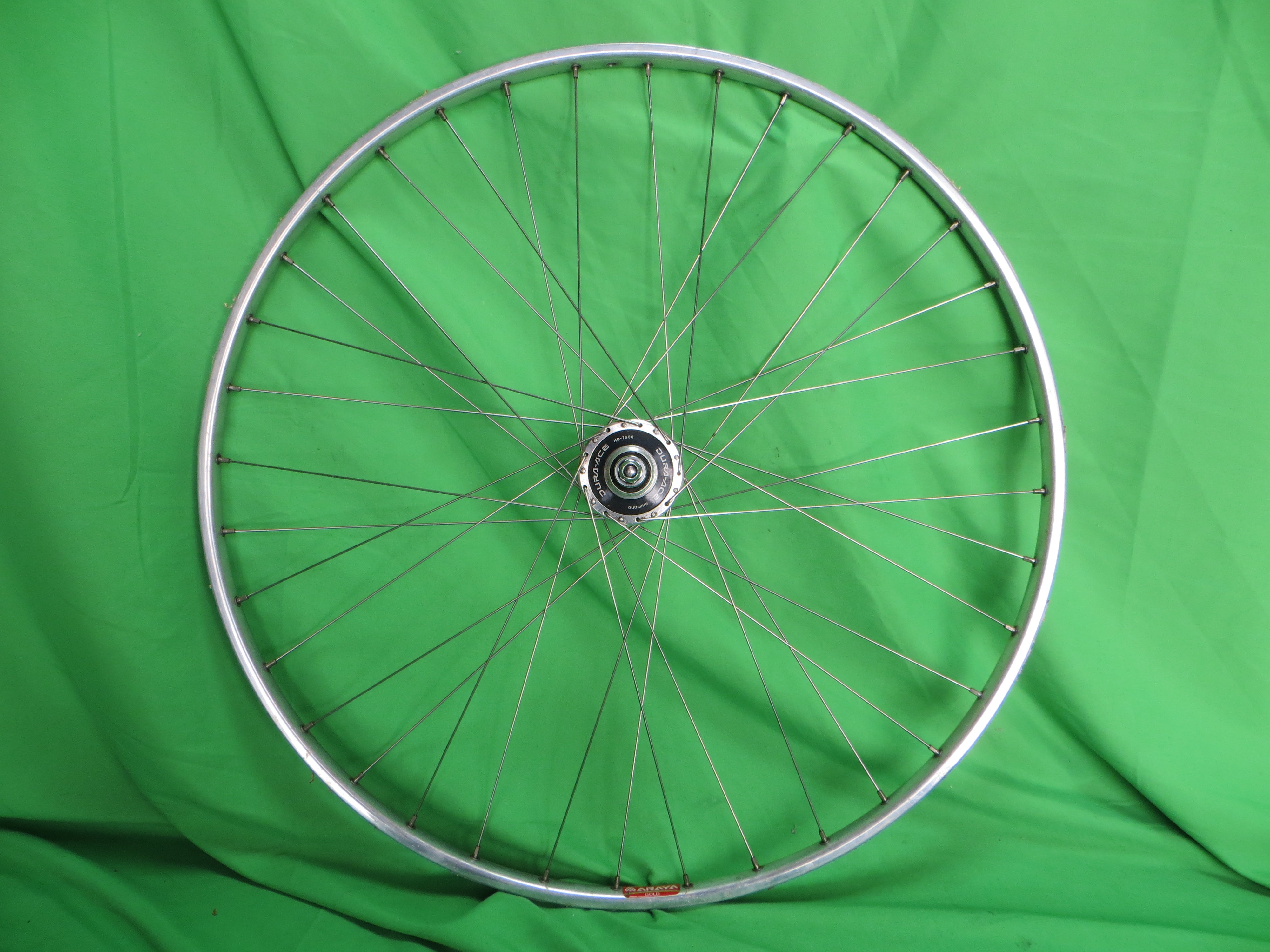 Araya Gold 16B NJS 700c 36H Tubular Rim, Shimano Dura Ace 110mm NJS Rear Hub (25012503)