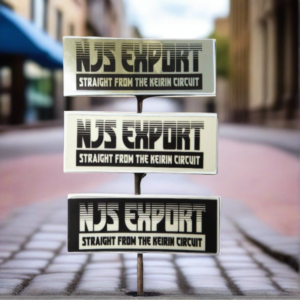 Brand New NJS EXPORT Original Sticker