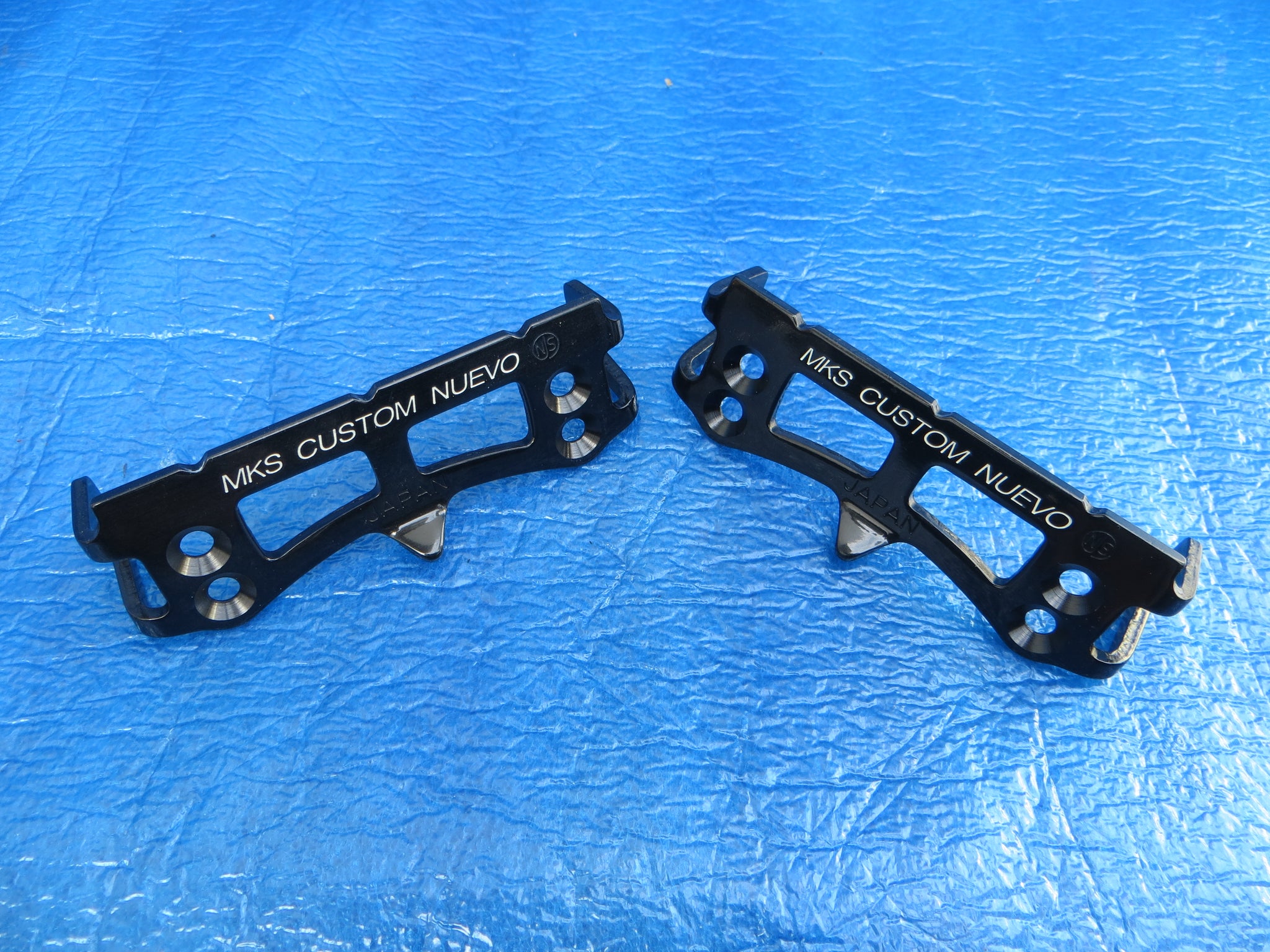 MKS Custom Nuevo NJS Pedals , MKS M-size NJS AA Clips and MKS Fit-alfa NJS Toe Straps (24040625)