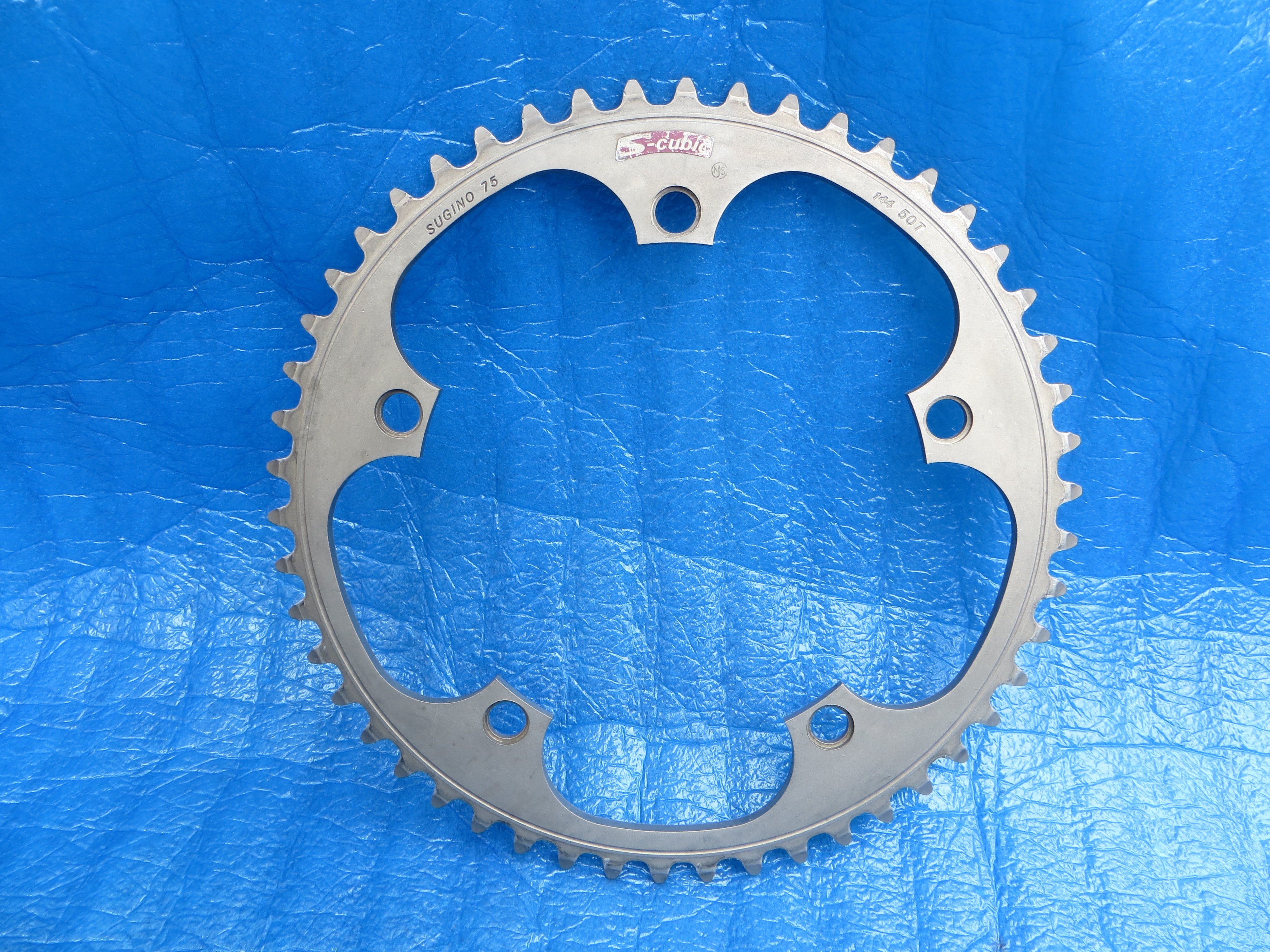 Sugino S-cubic Matte Finish 144BCD NJS 1/8" Chainring 50T (25111322)