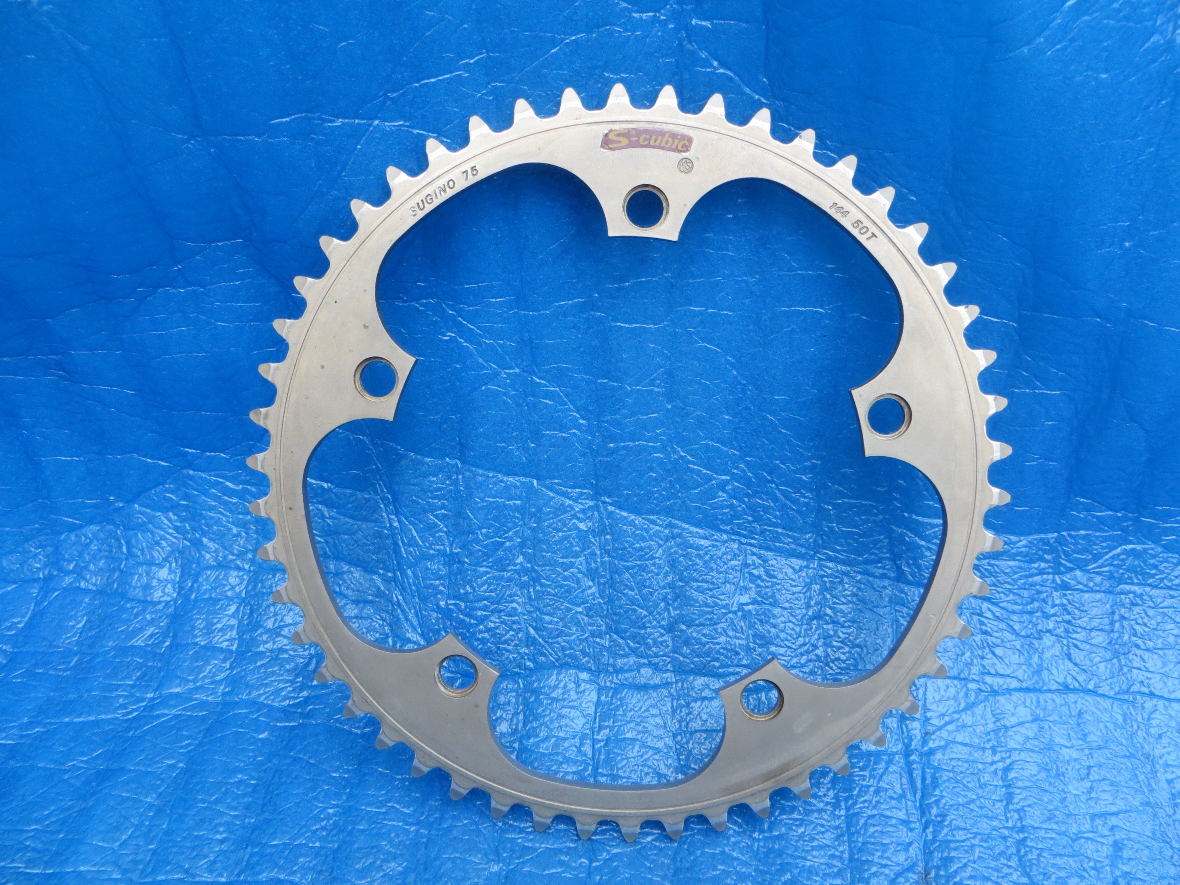 Sugino S-cubic Matte Finish 144BCD NJS 1/8" Chainring 50T (25111323)