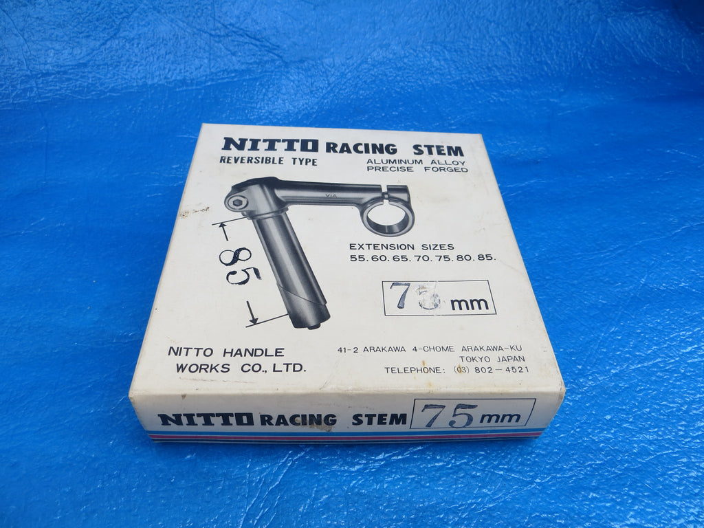 Nitto Tengaeshi Reversible Stem 75mm VIA + Original Box (22082132)