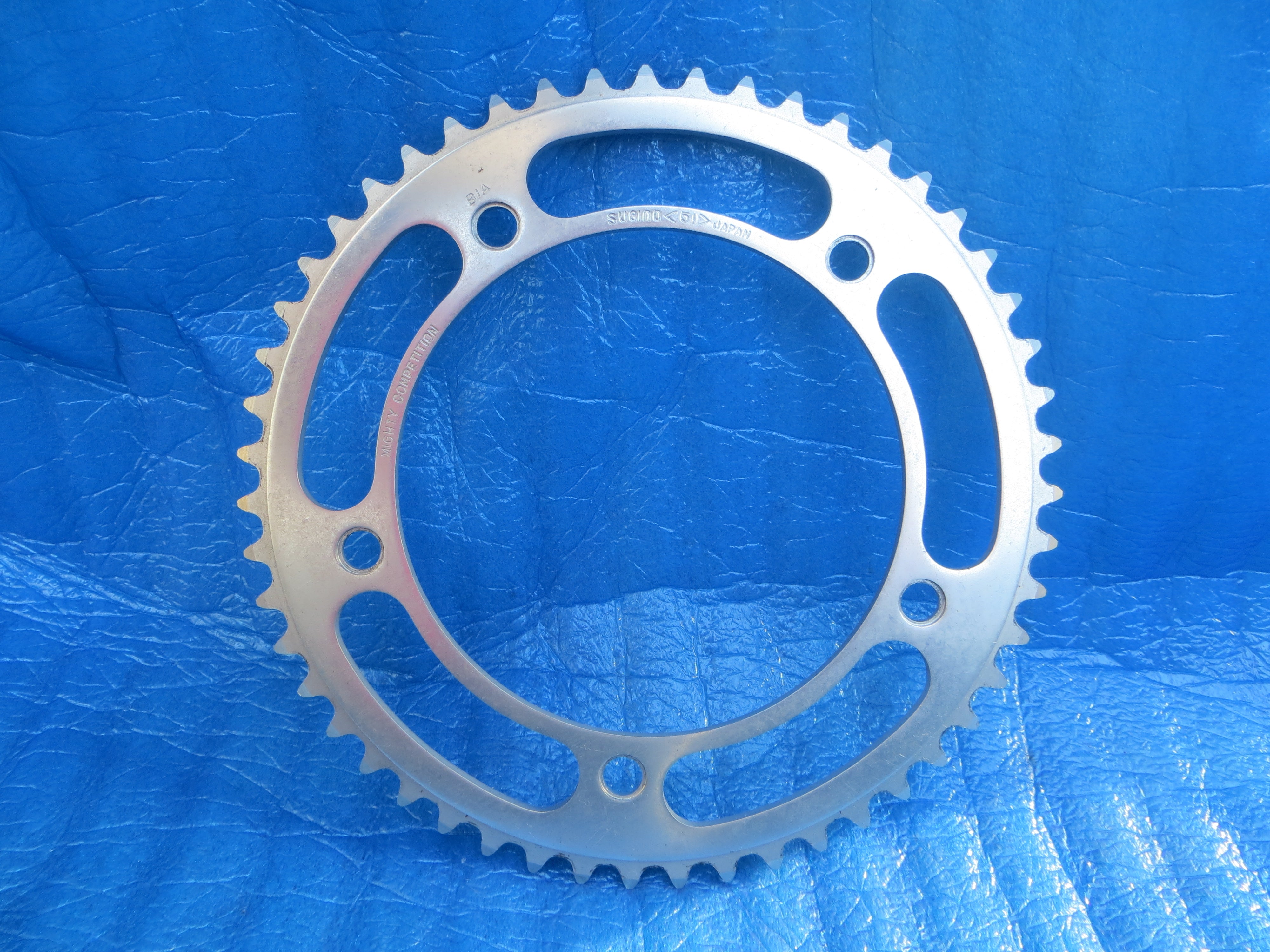Sugino Mighty Competition 1/8" 151BCD Chainring BIA 51T (25111705)