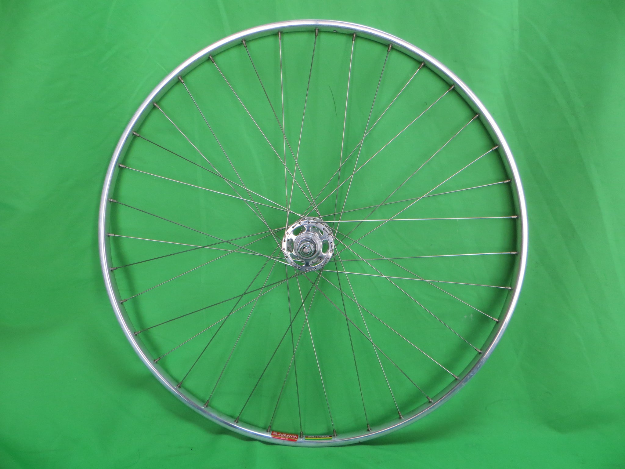 Never Used Araya Gold World Champion 16B NJS 700c Tubular Rim