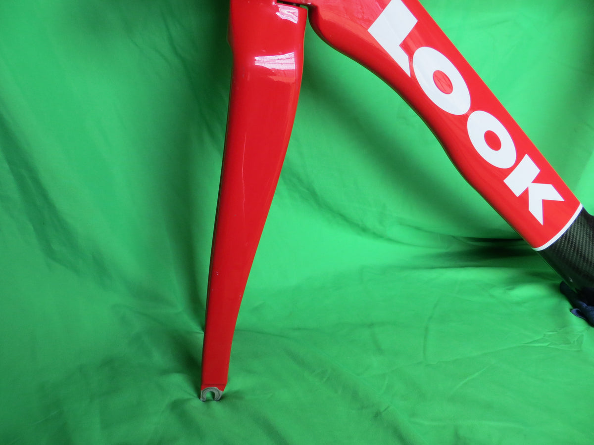 Super Rare! Look 496 Carbon Track Frame Japan National Team Athens Oly ...
