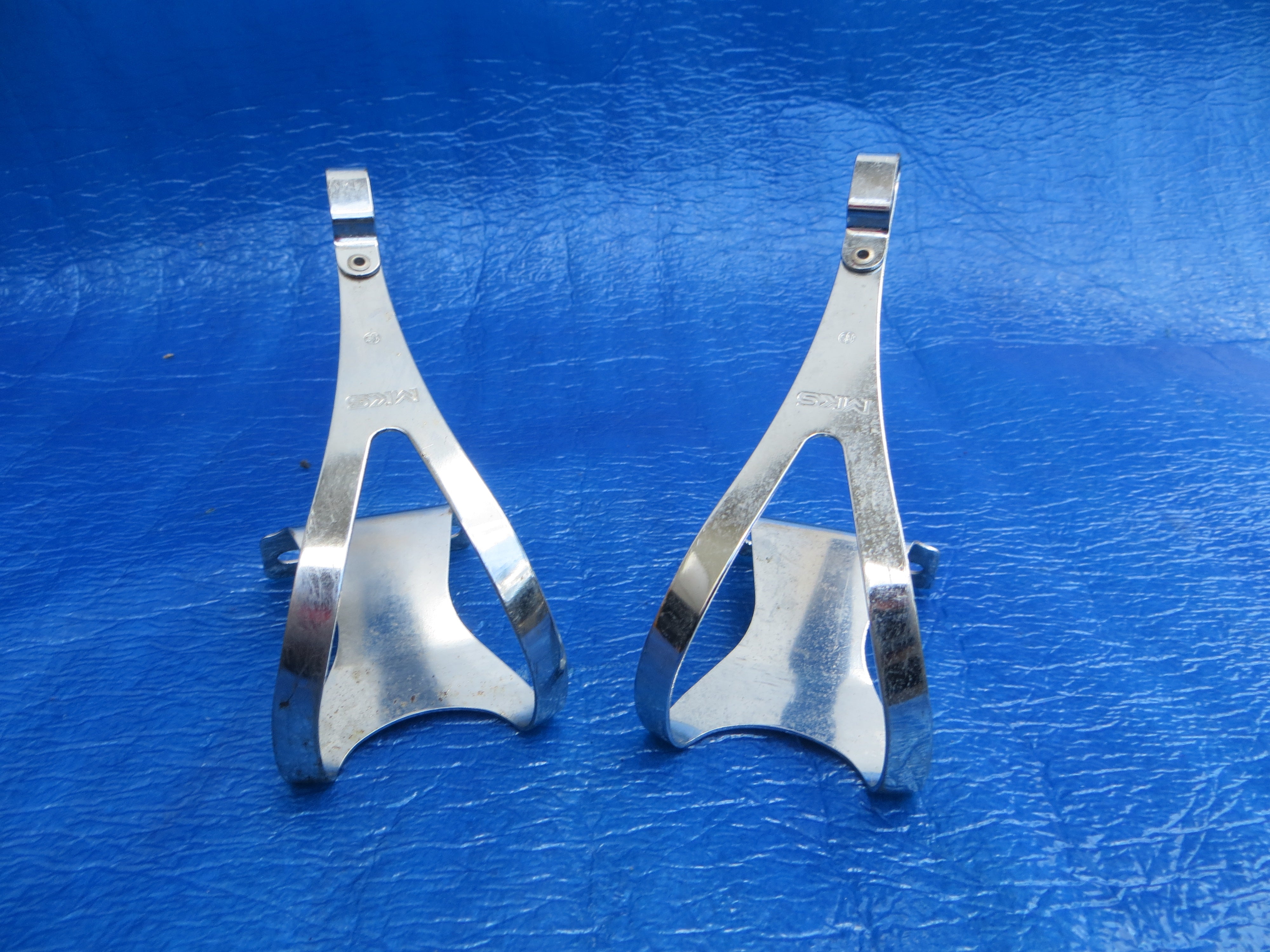 MKS Toe Clips Steel L-size NJS (25020716)