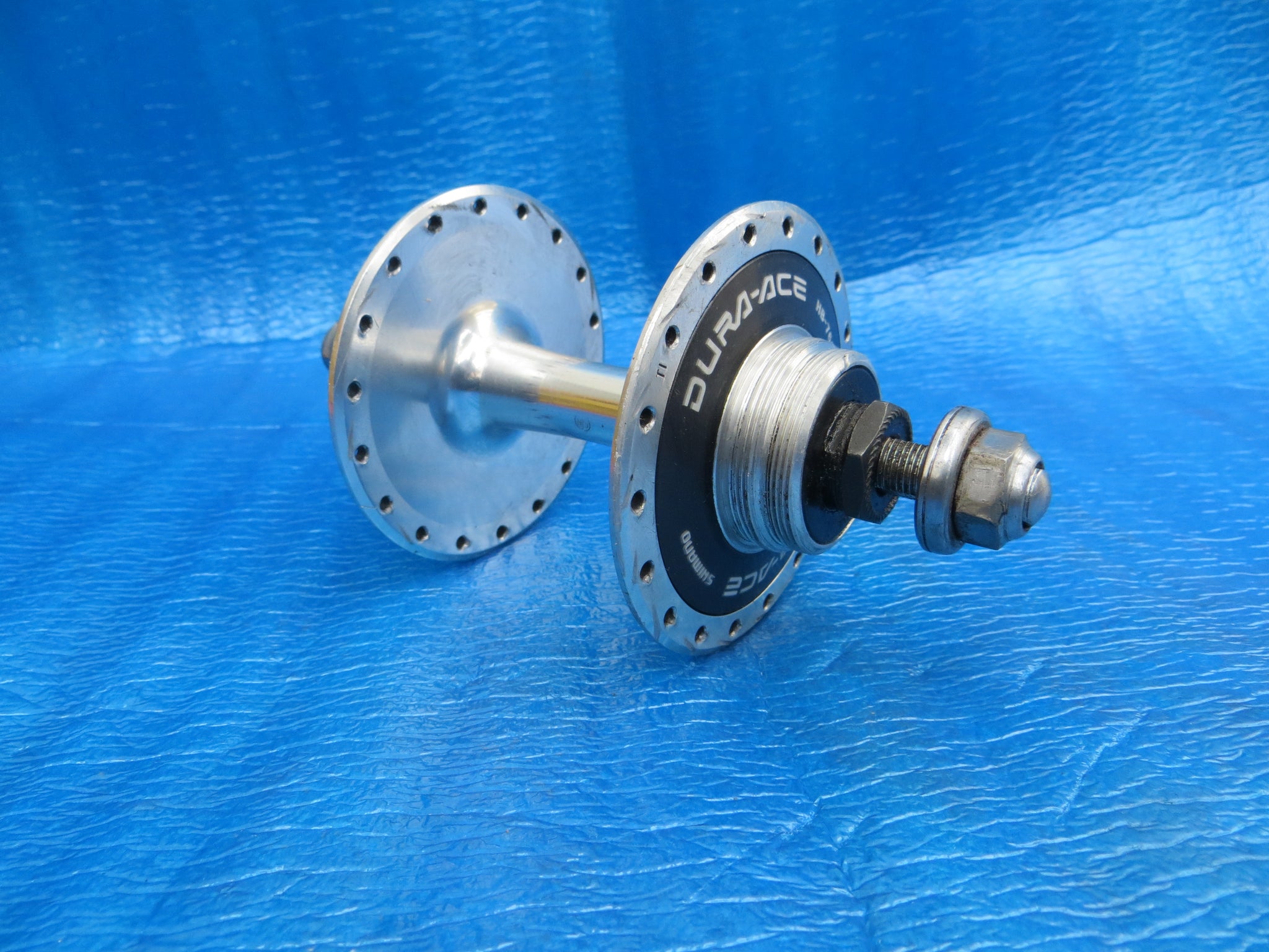 ☆値下げ☆ DURA-ACE HB-7600 前後セットハブ36穴 NJS Shimano Dura Ace HB-7600 36H 110mm Rear Hub NJS (24042902