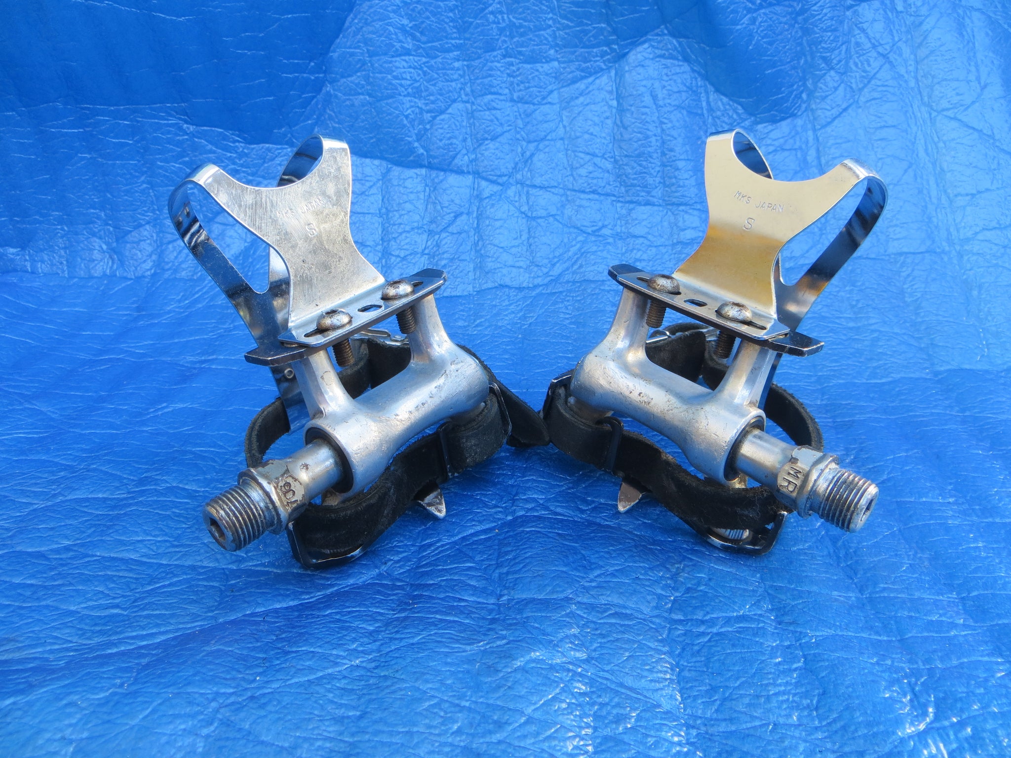 MKS RX-1 NJS Pedals , MKS Steel S-size NJS Clips and MKS Fit-α MKS RX-1 NJS Pedals , MKS Steel S-size NJS Clips and MKS Fit-α