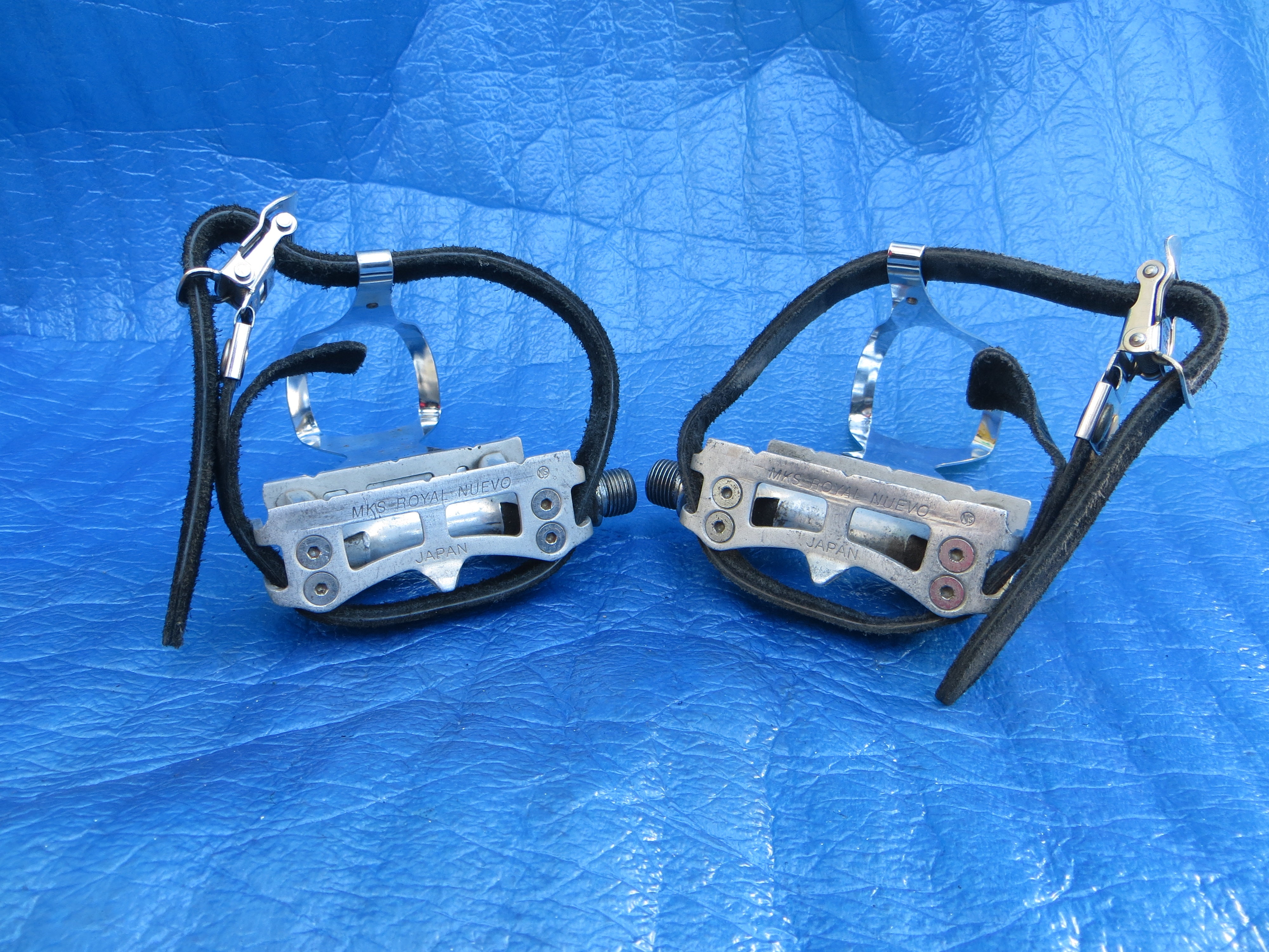 MKS Royal Nuevo NJS Pedals , MKS Steel S-size NJS Clips and MKS