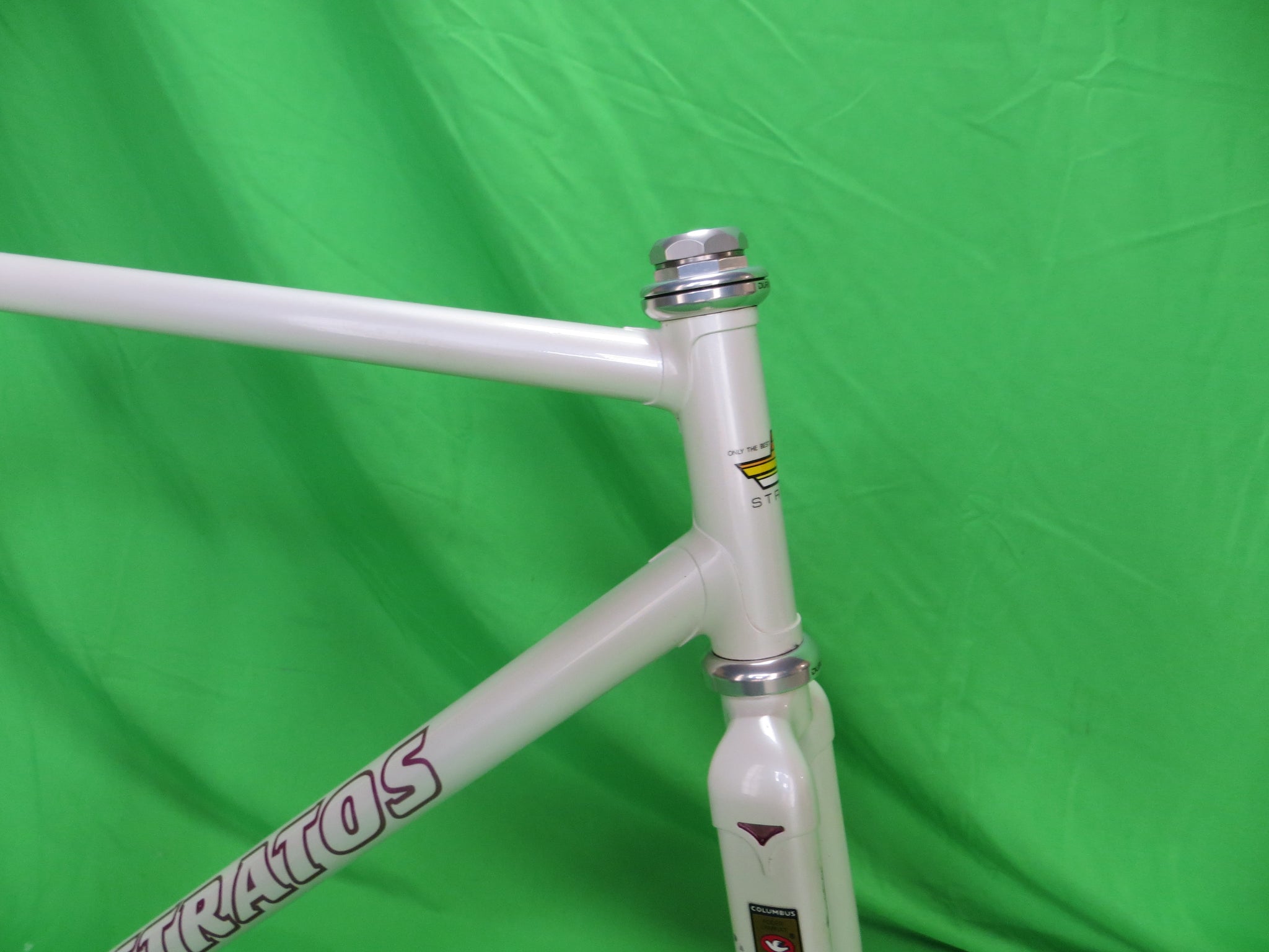 Stratos Columbus Max Fork // White // 54cm /240529 – NJS EXPORT
