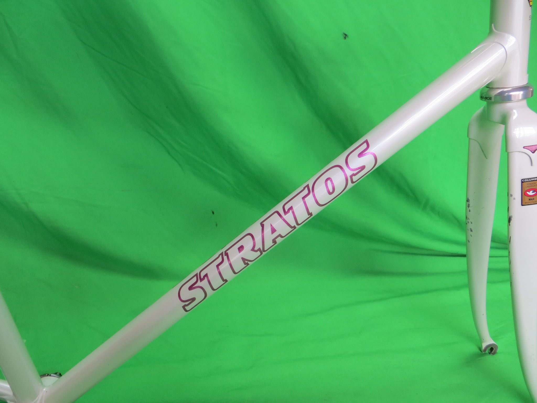 Stratos Columbus Max Fork // White // 54cm /240529 – NJS EXPORT