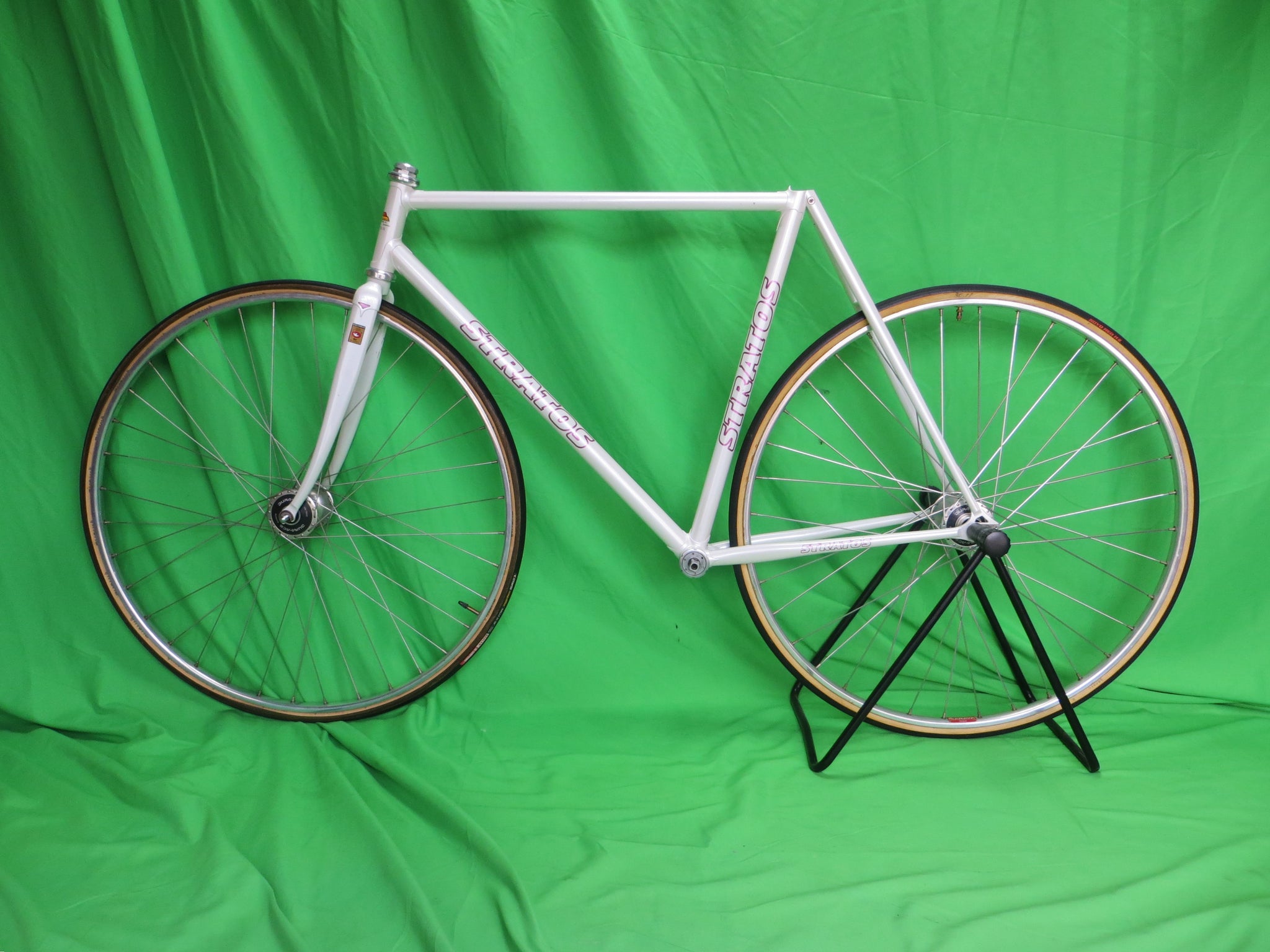 Stratos Columbus Max Fork // White // 54cm /240529 – NJS EXPORT