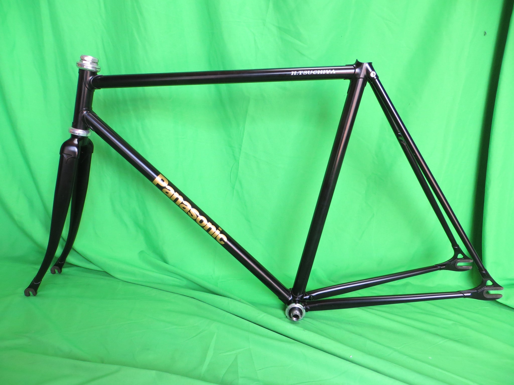 Panasonic Columbus Max Fork // Matte Black // 53.5cm