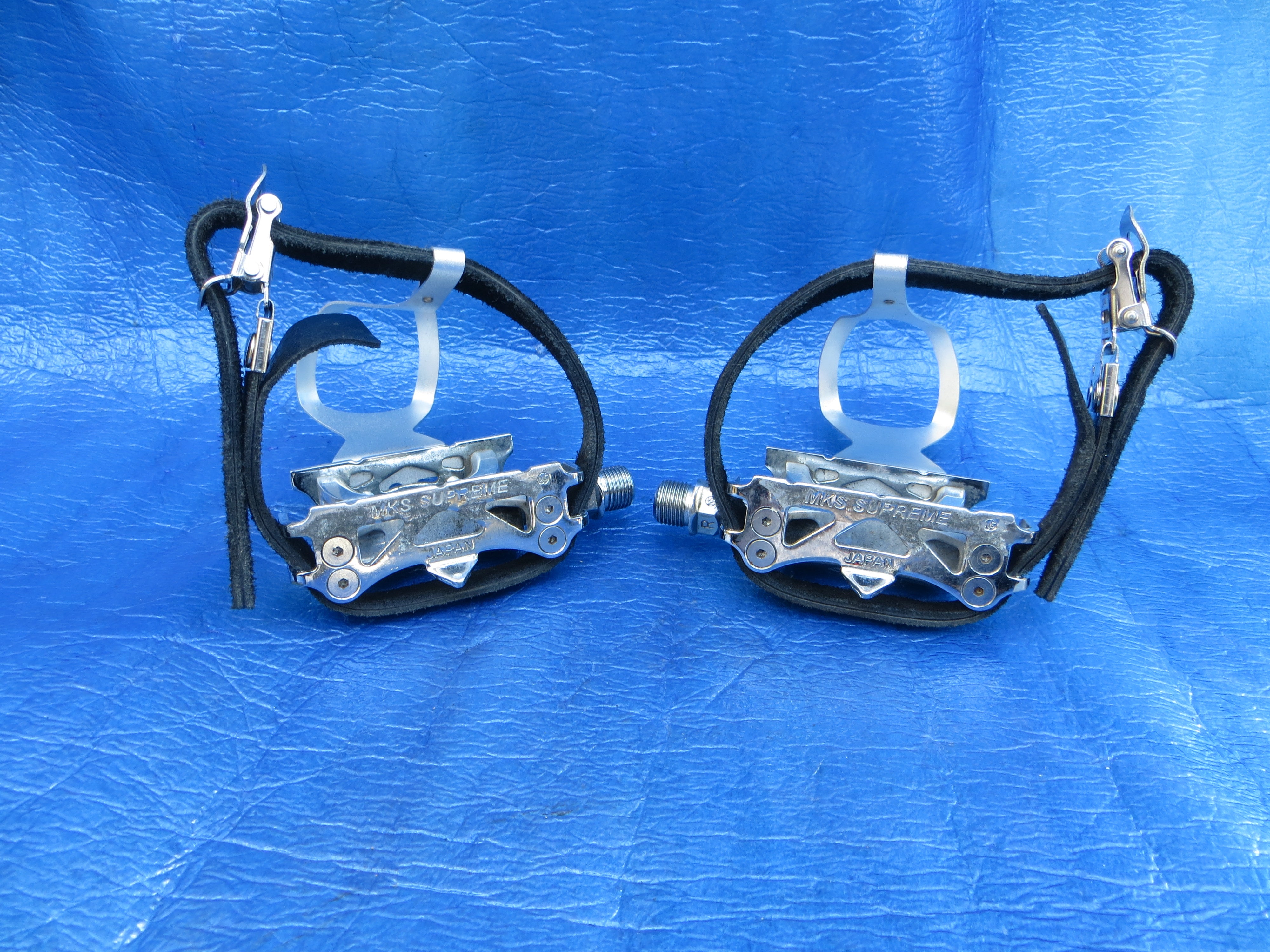 MKS Supreme NJS Pedals , MKS AA M-size NJS Clips and MKS Fit-alfa NJS Toe Straps (25030904)