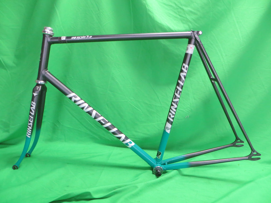 RINSEI LAB // Matte Gray / Green Two Tone // 59.5cm
