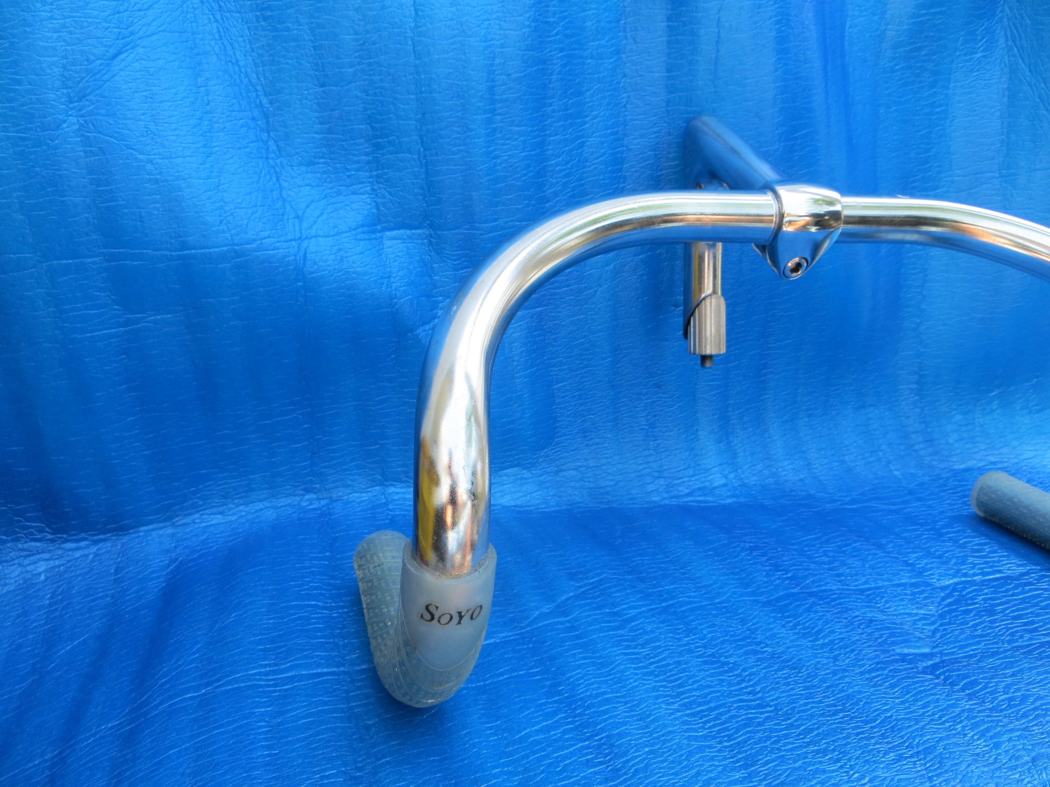 B123 380mm CrMo NJS Handlebar, Nitto Jaguar, 100mm/58 degree Steel