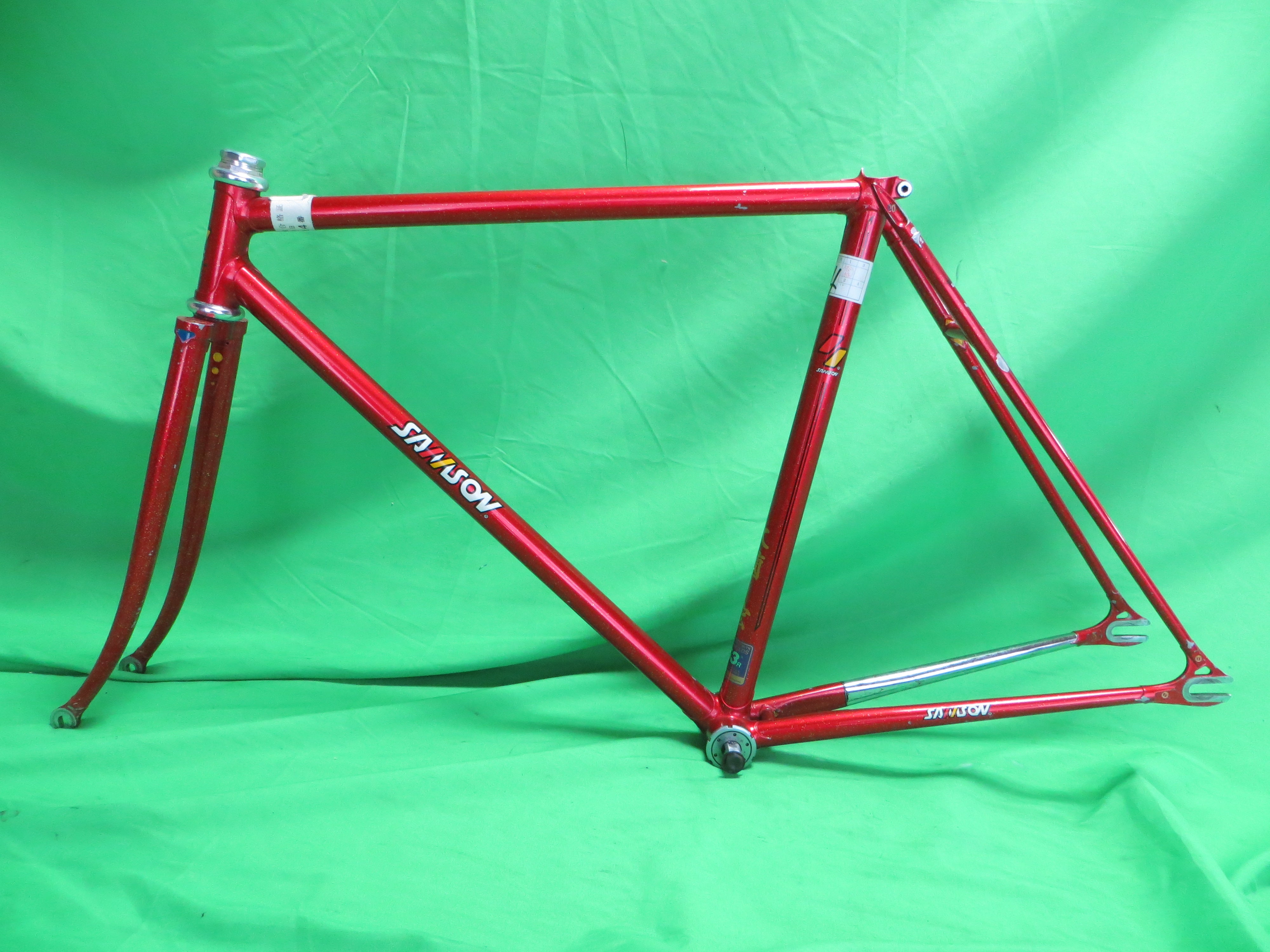 90's Samson Reynolds 753 // Red with Gold Flake // 49cm – NJS EXPORT