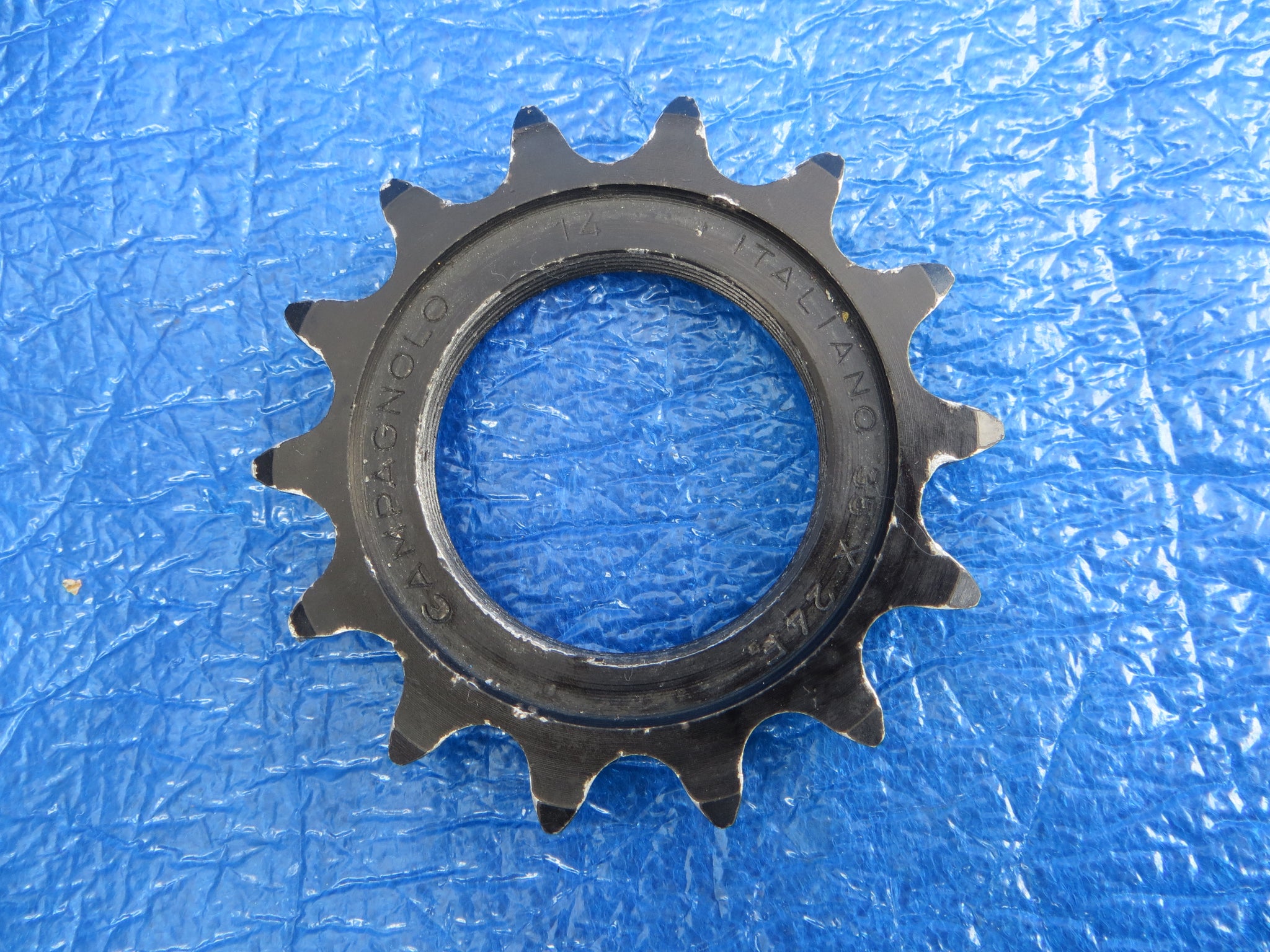 Campagnolo 14t 1/8” Track Aluminium Cog Non NJS Italiano 35x24F(25031806)