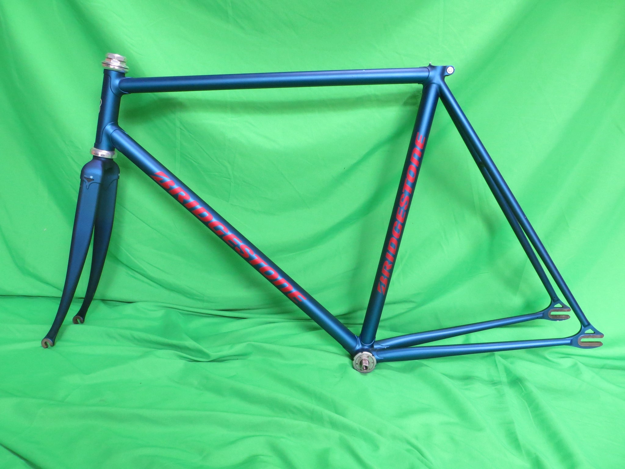 Bridgestone Columbus Max Frok // Matte Blue // 54cm