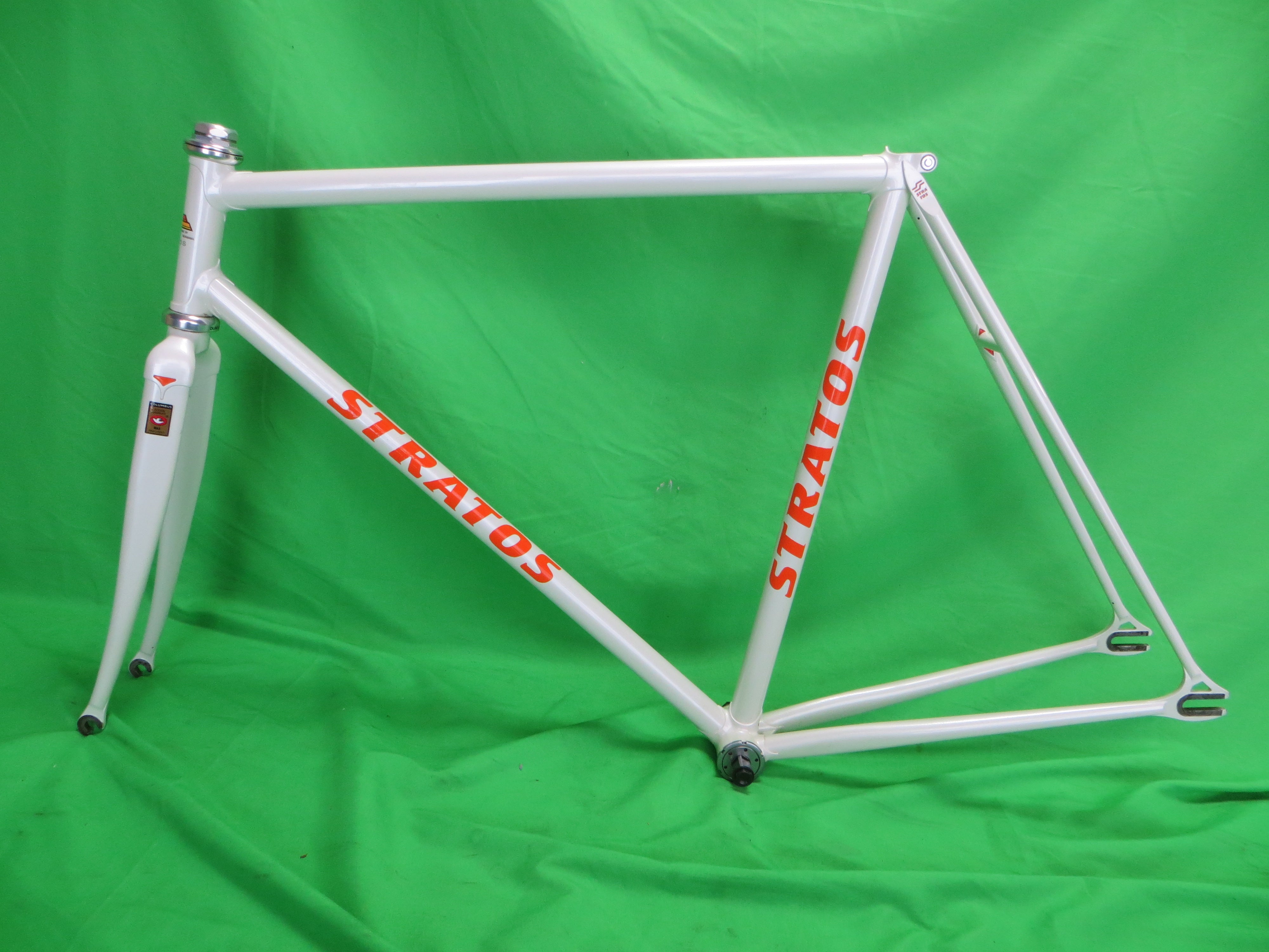 Stratos Columbus Max Fork //White // 55cm
