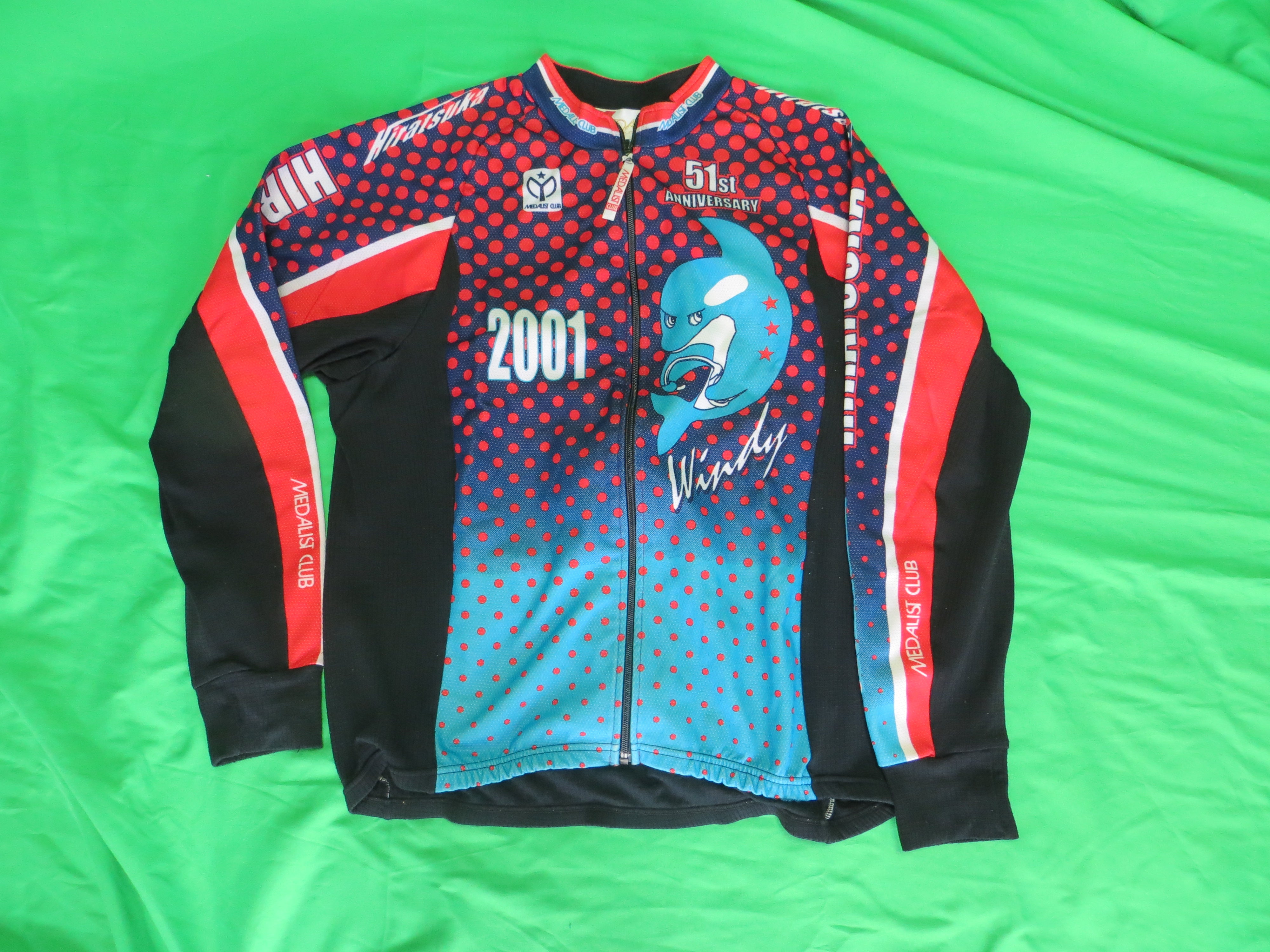 Medalist Club Long Sleeve Jersey Japanese XL Size (American L)