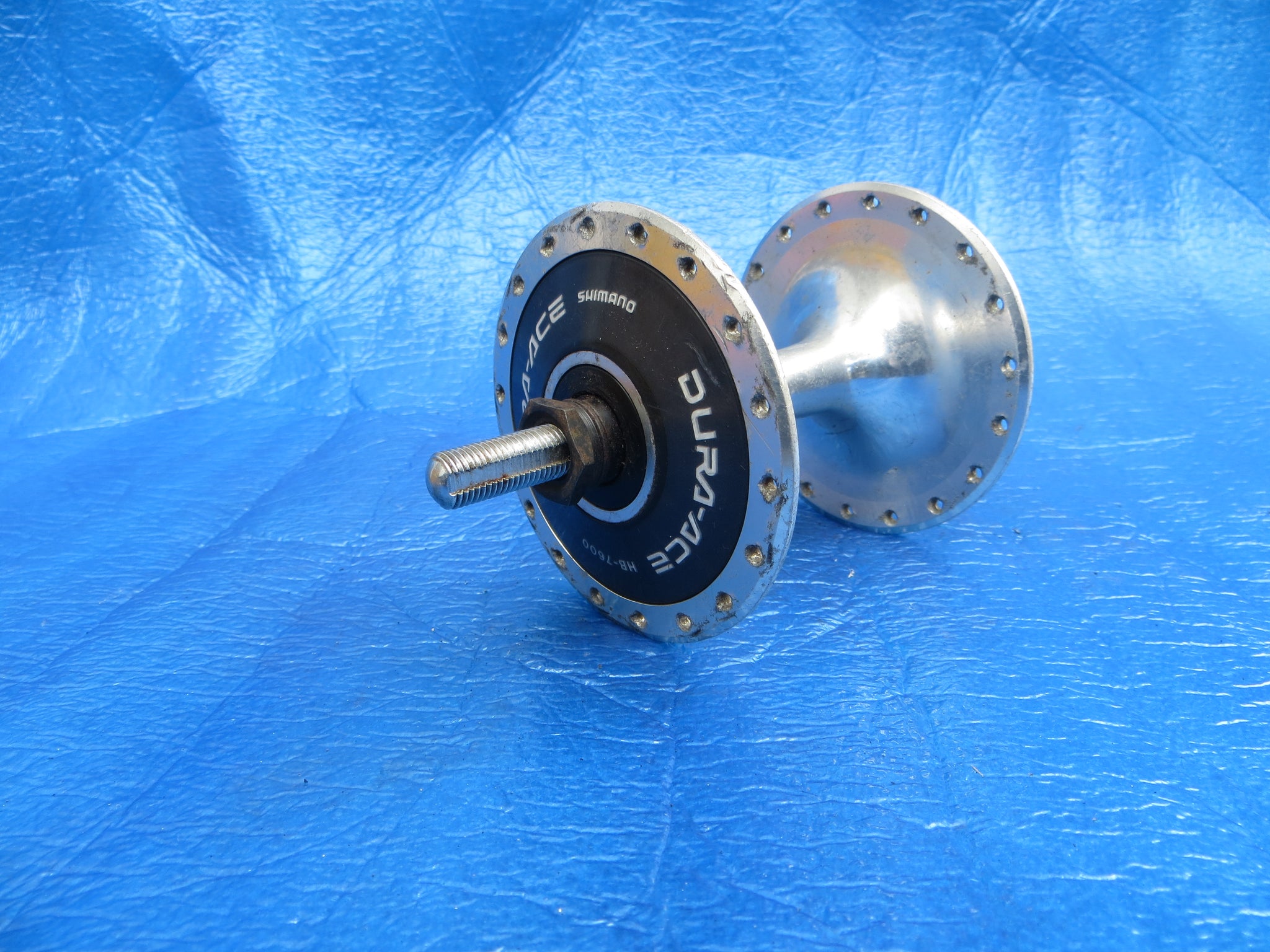 【希少】DURA-ACE HB-7600 36H ハブ フロント NJS Shimano Dura Ace HB-7600 36H 100mm/9mm Front Hub NJS (24102002