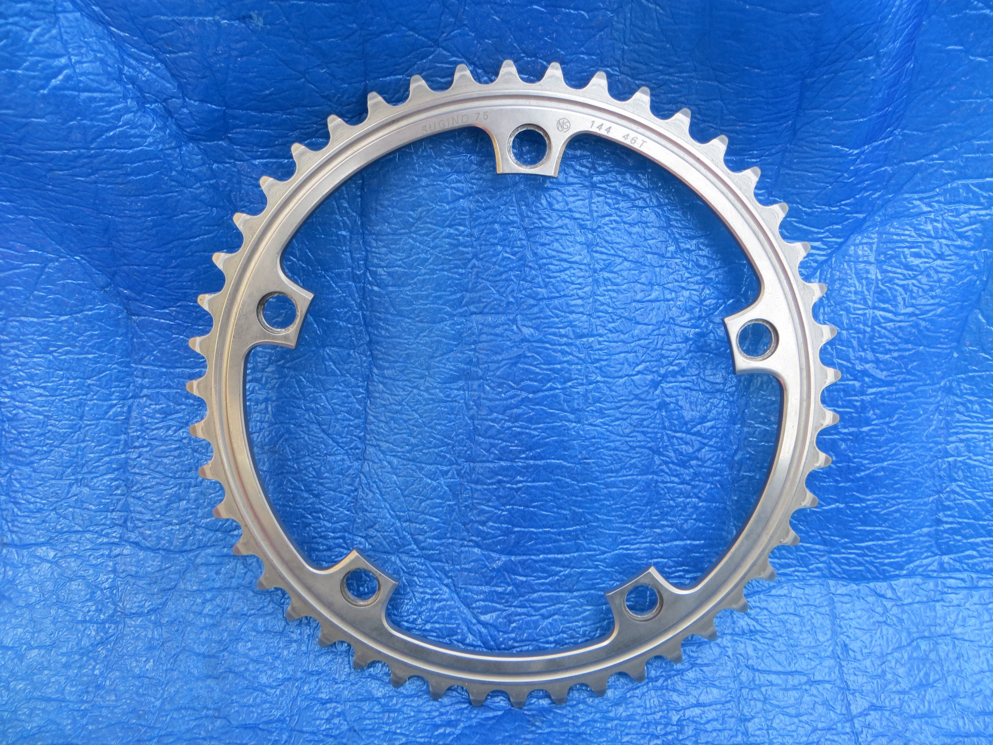 Sugino S-cubic Mirror Finish 144BCD NJS Chainring 46T (25040503)