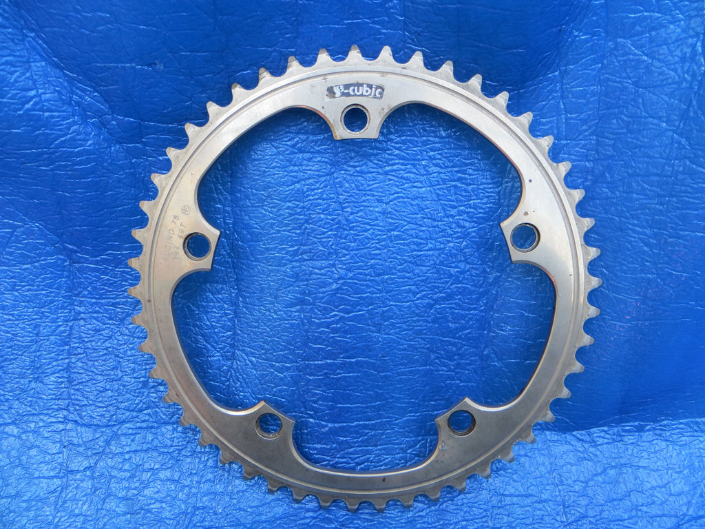 Sugino S-cubic Mirror Finish 144BCD NJS Chainring 49T (25040504)
