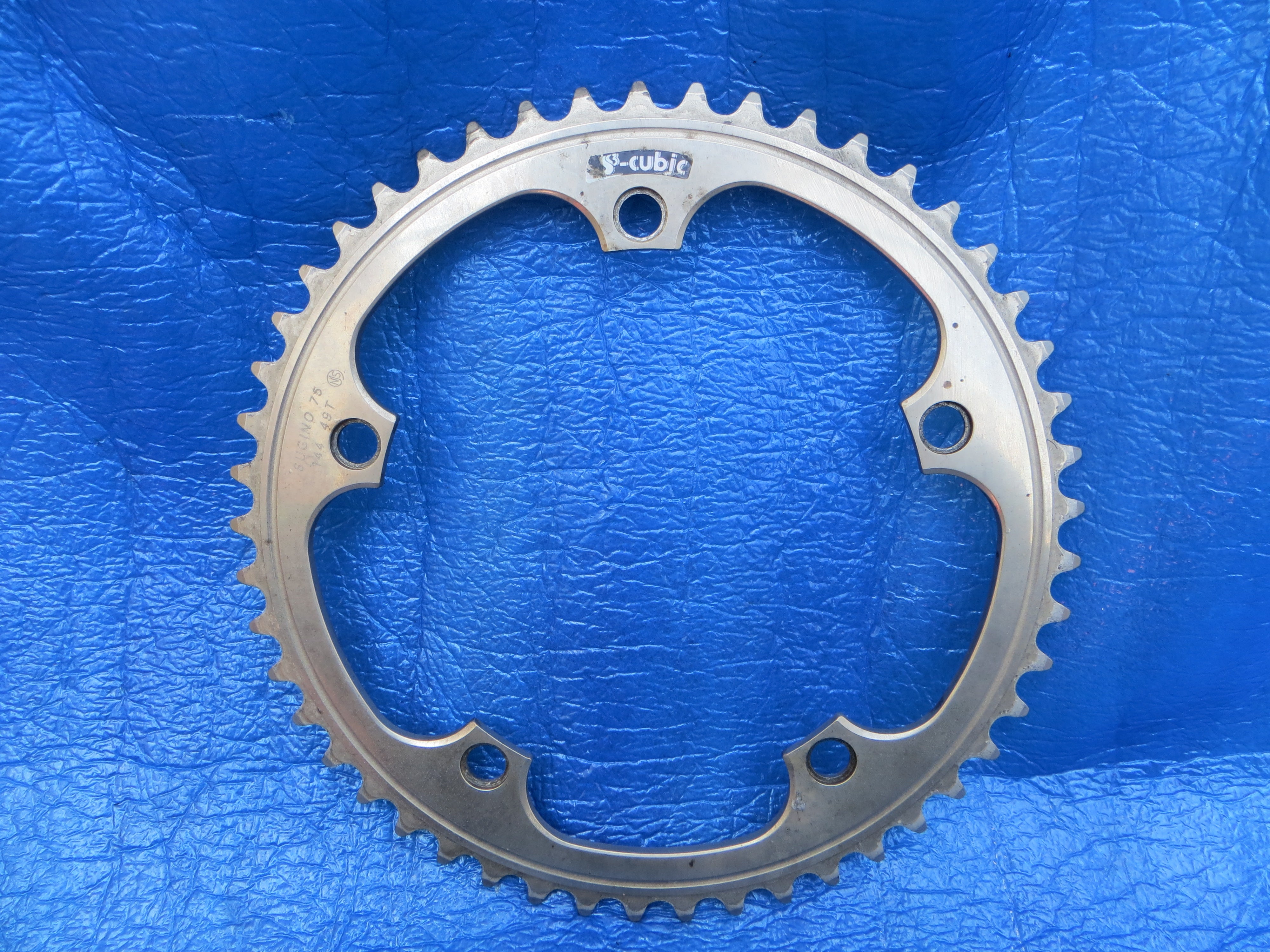 Sugino S-cubic Mirror Finish 144BCD NJS Chainring 49T (25040504)