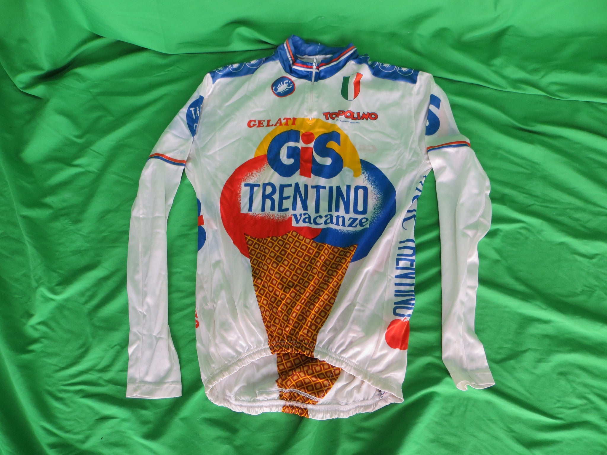 Vintage Castelli Long Sleeve Jersey Japanese XXL Size (American XL) 2410201