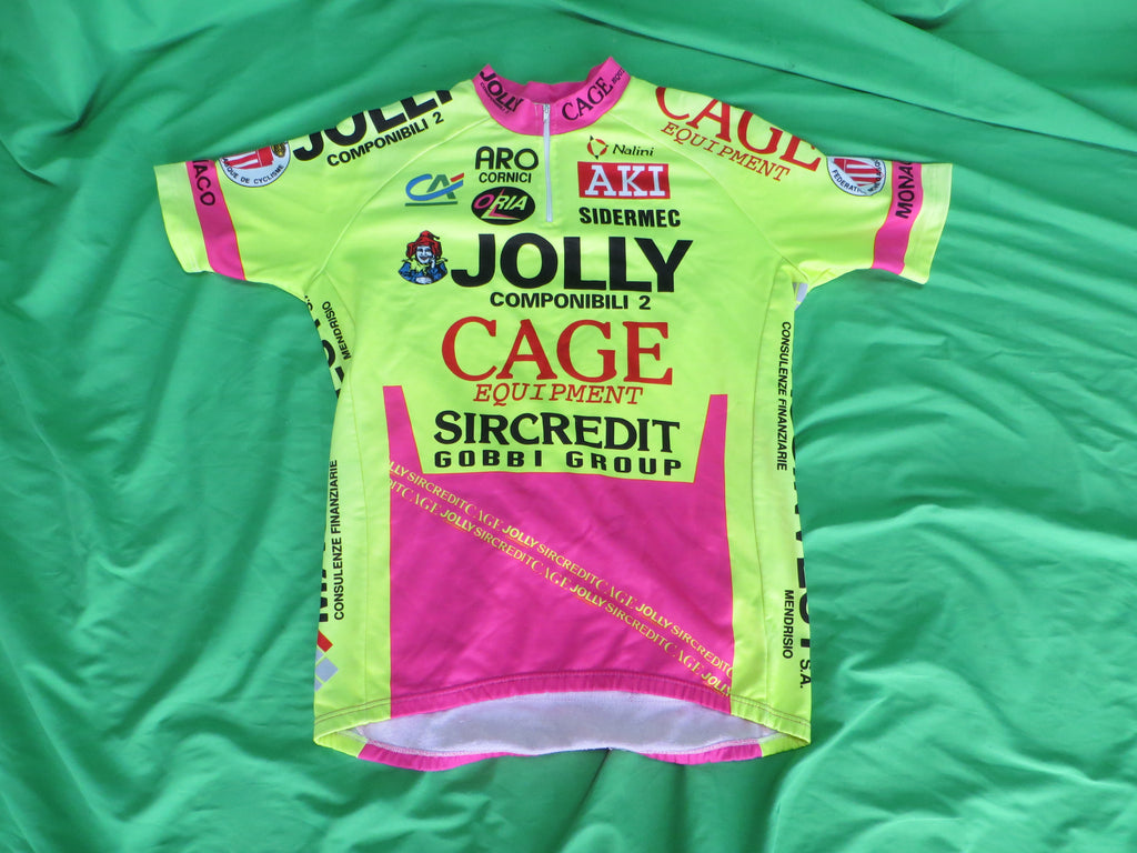 Vintage Jolly Componibili Short Sleeve Jersey Japanese XL Size (American L) 2410201
