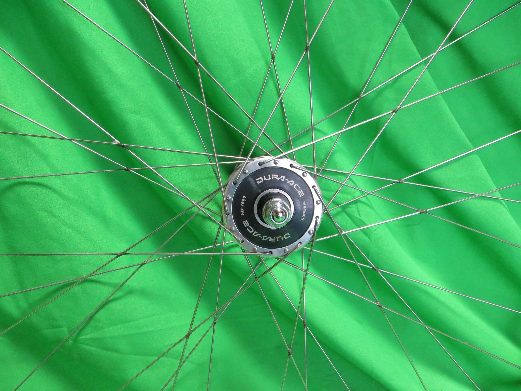 Araya Gold 16B 700c Tubular NJS rim, Shimano Dura Ace HB-7600 NJS